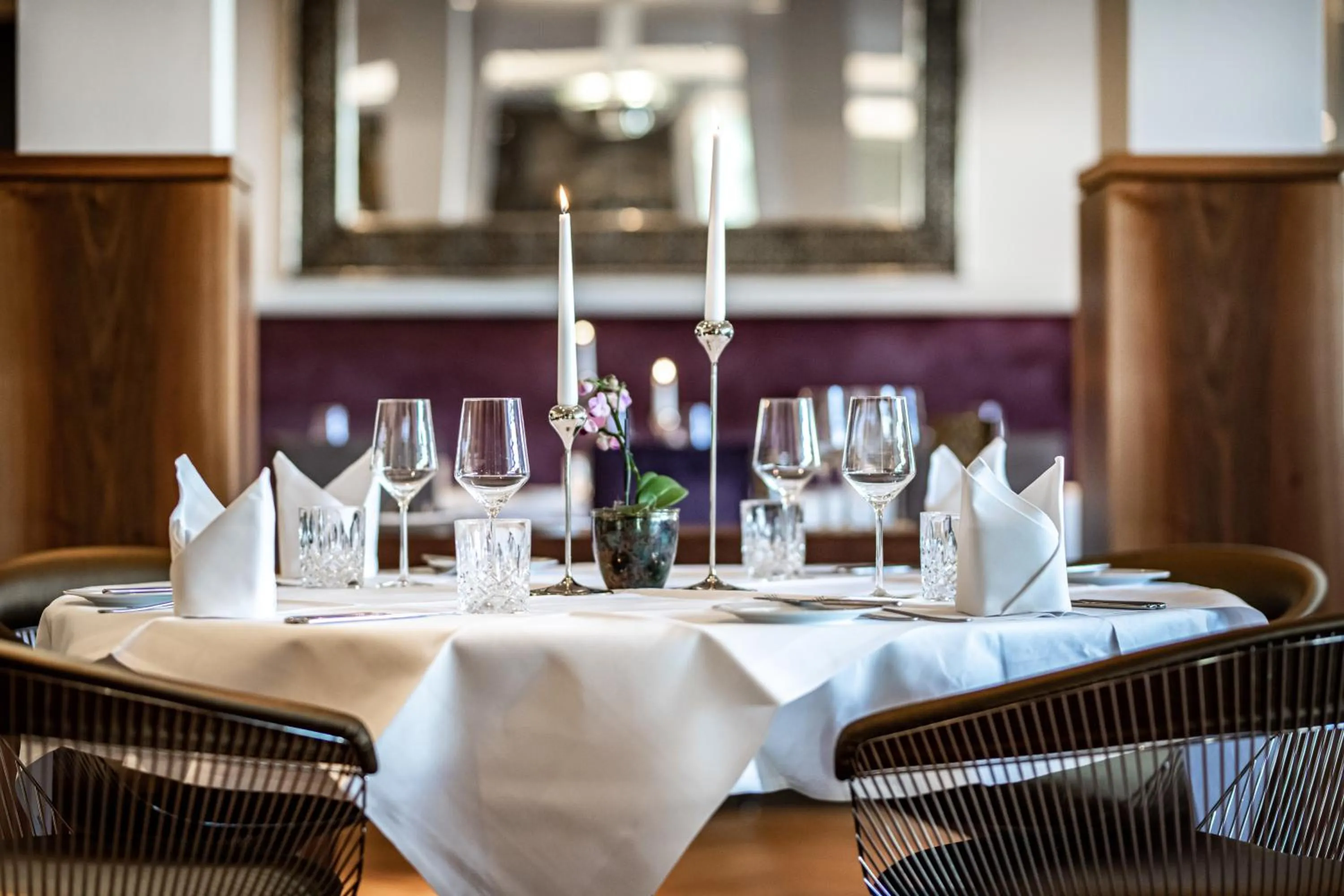 Restaurant/places to eat in Romantik Hotel Kleber Post