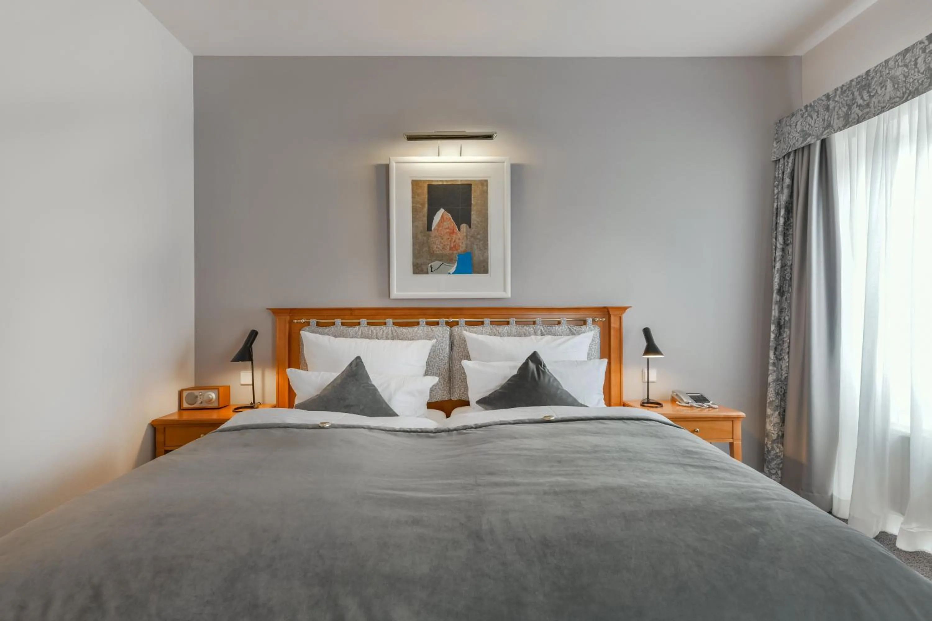 Photo of the whole room, Bed in Romantik Hotel Kleber Post