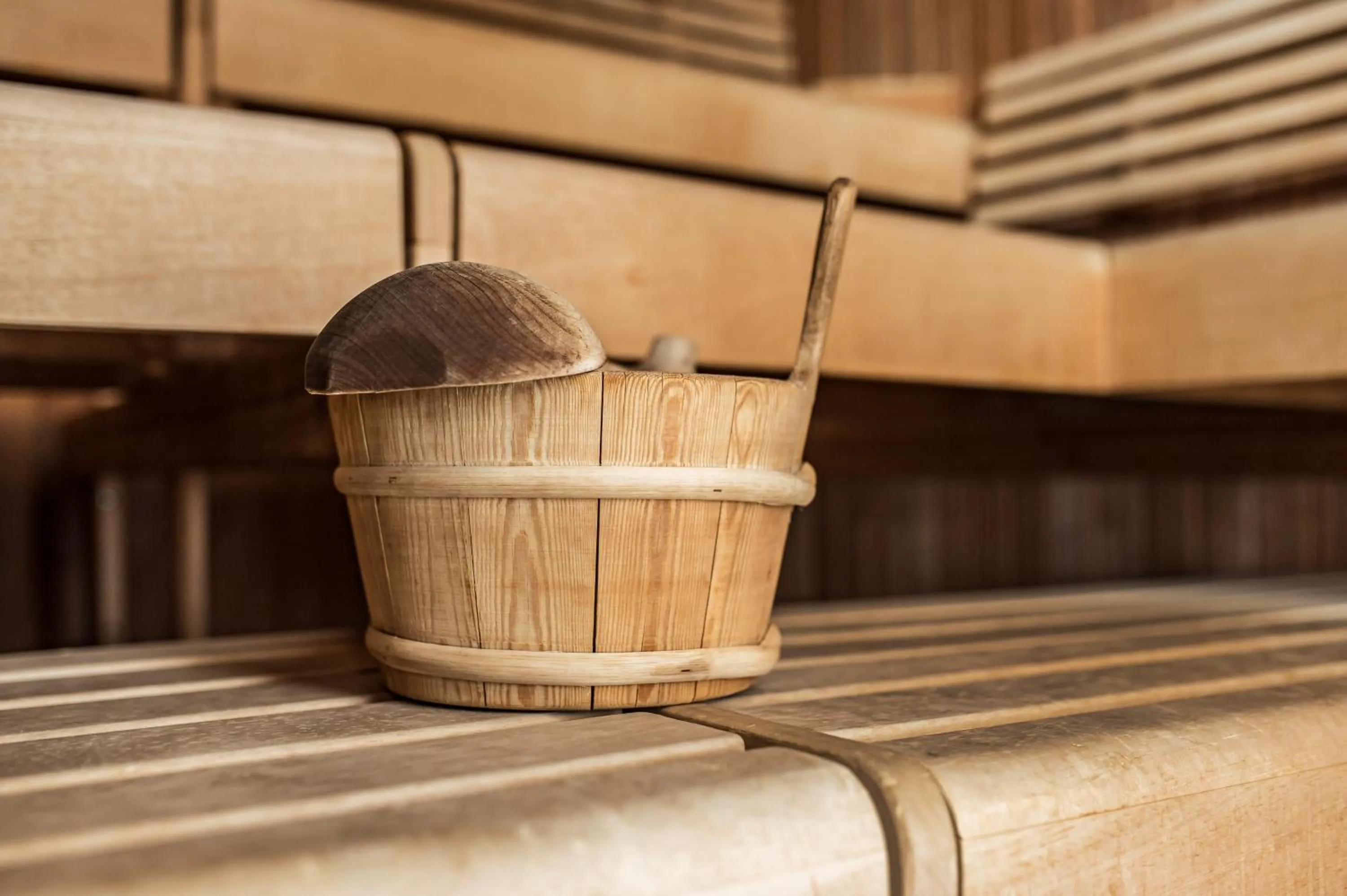 Sauna in Romantik Hotel Kleber Post