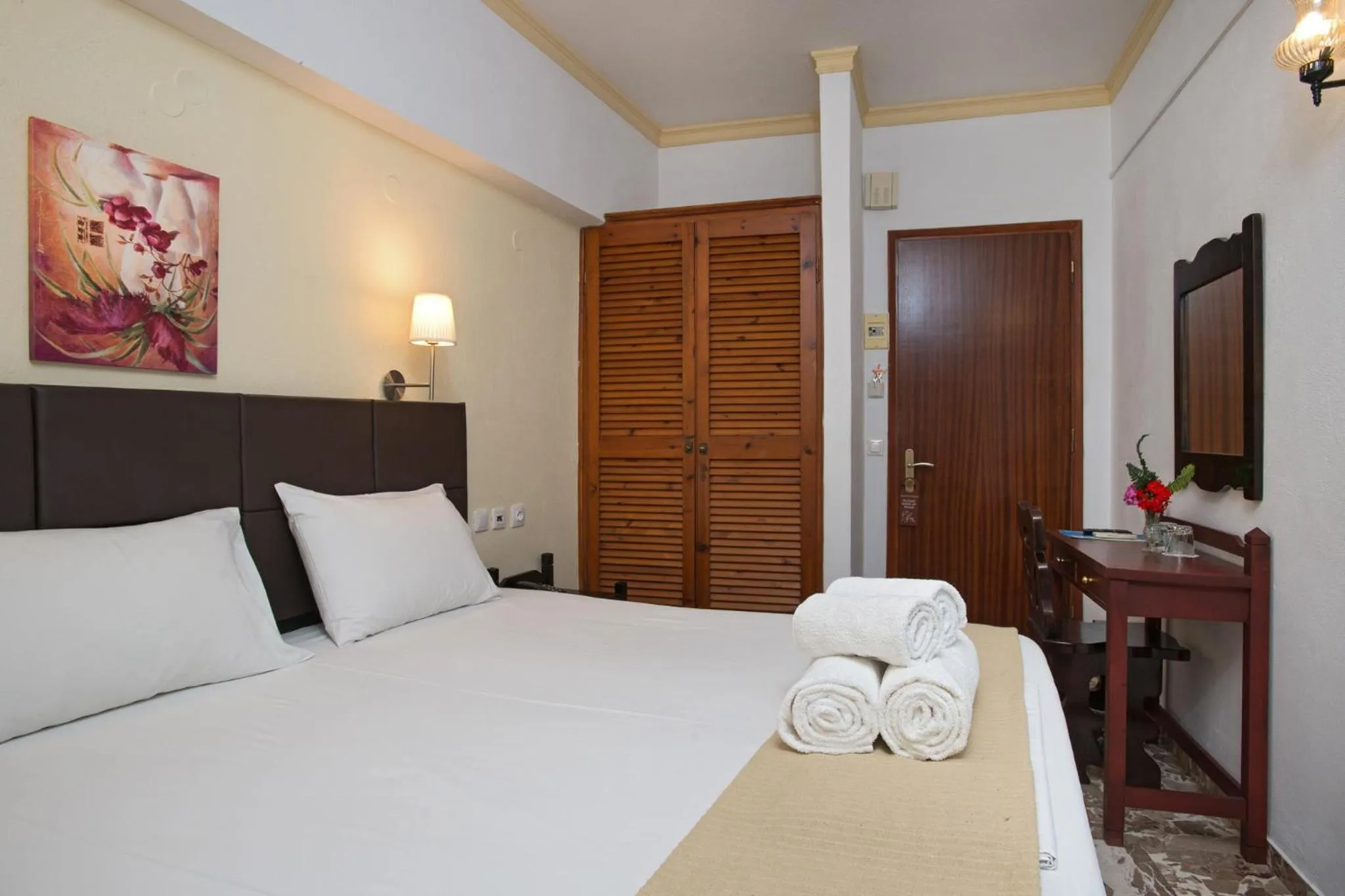 Bed in Hotel Kaiser Bridge