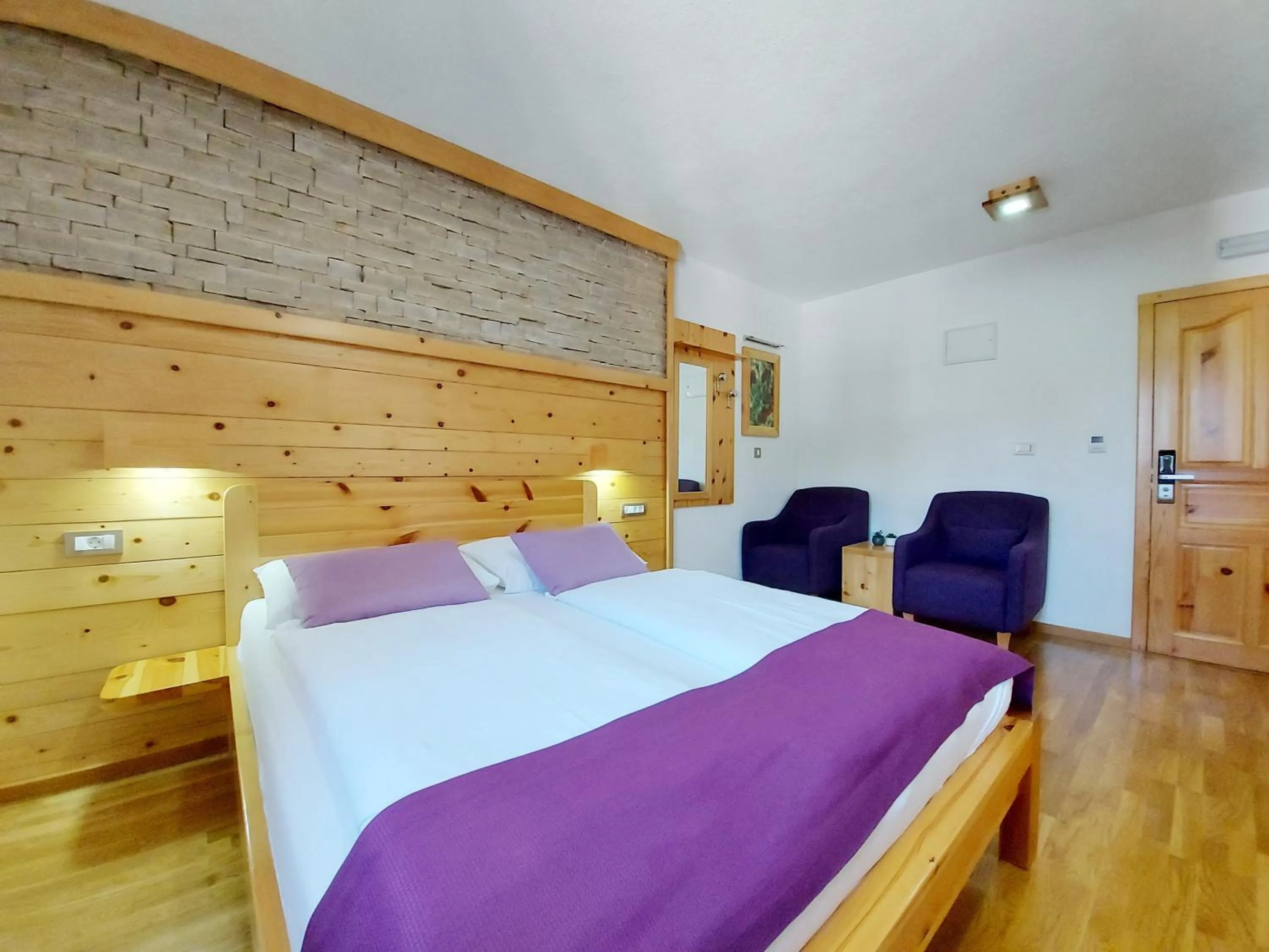 Bed in Plitvice Ethno House