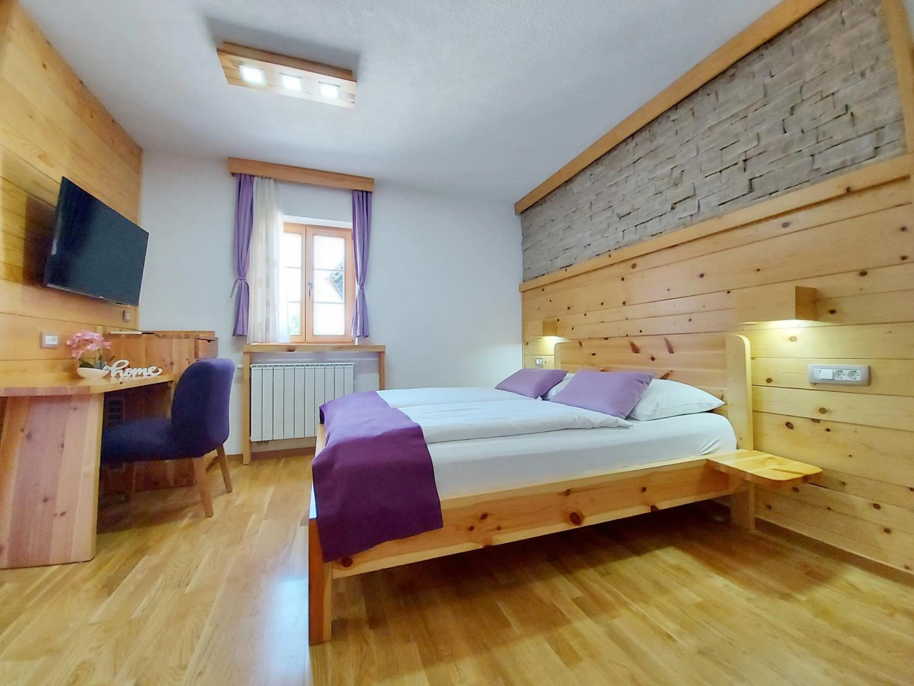 Bed in Plitvice Ethno House