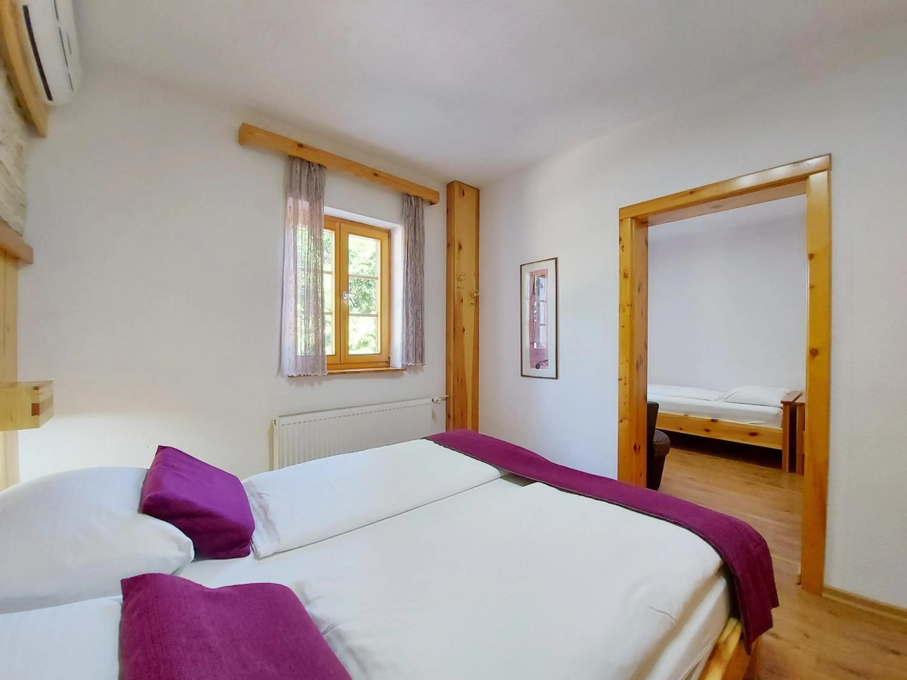 Bed in Plitvice Ethno House