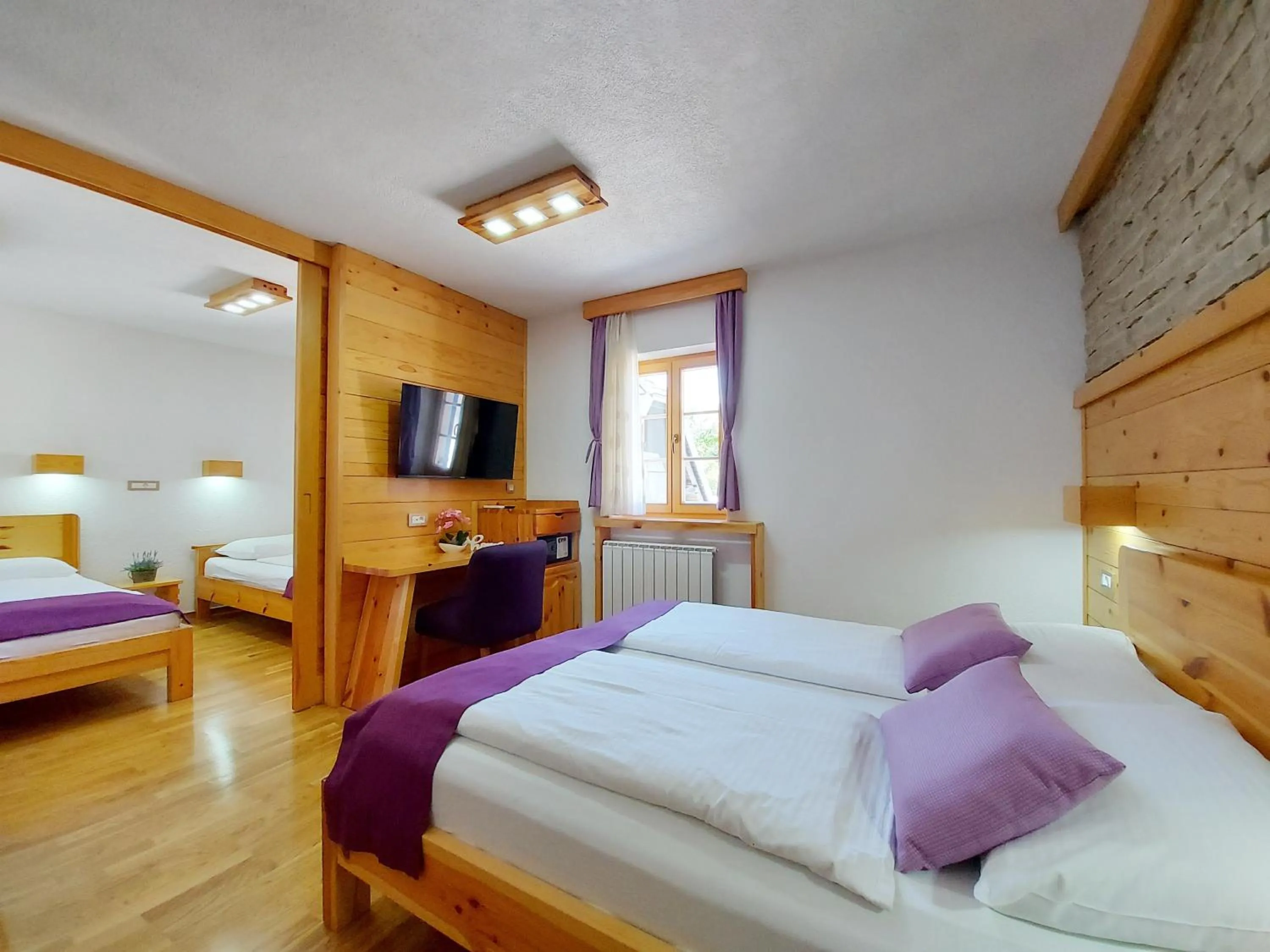 Bed in Plitvice Ethno House