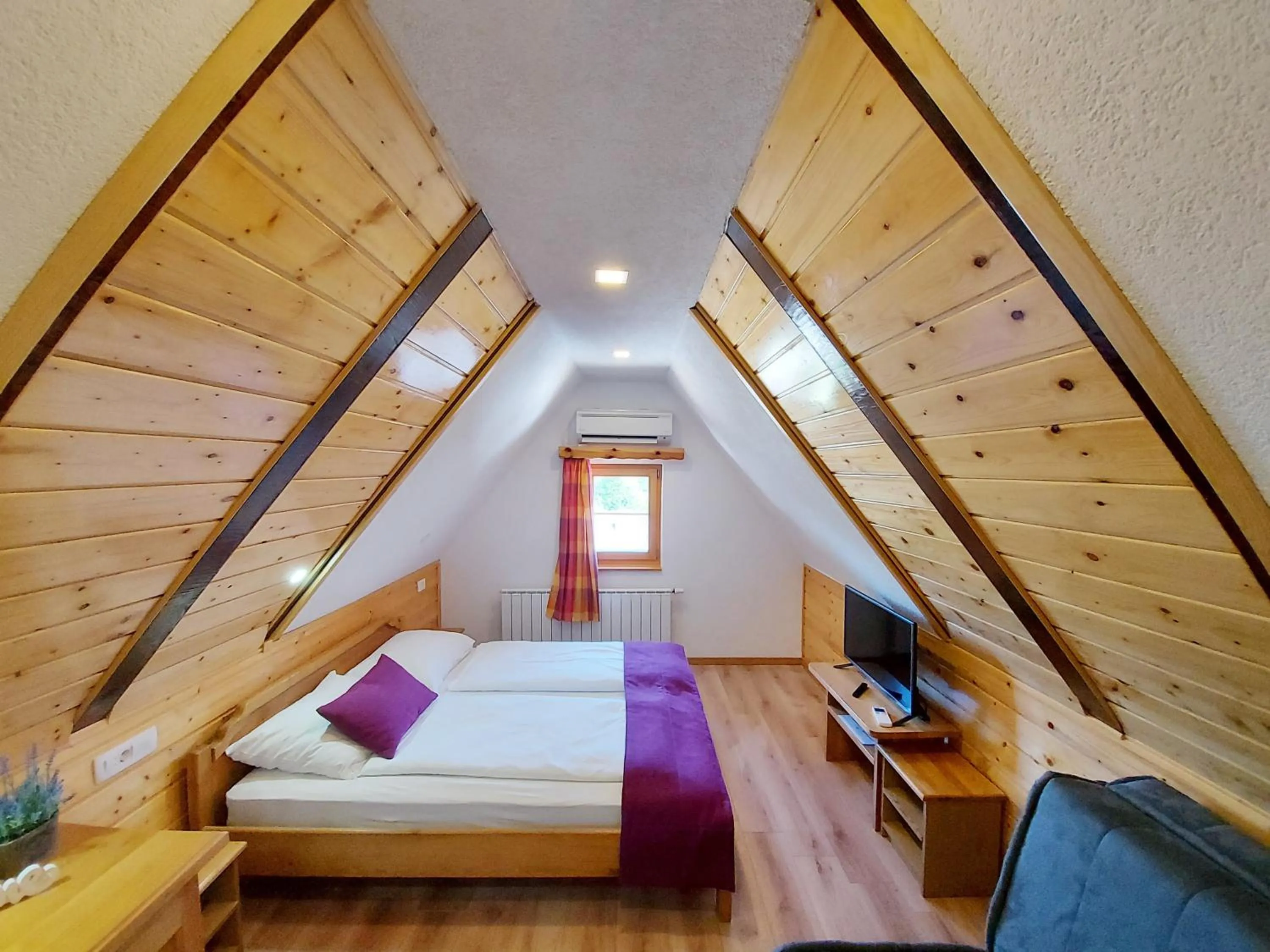 Bed in Plitvice Ethno House