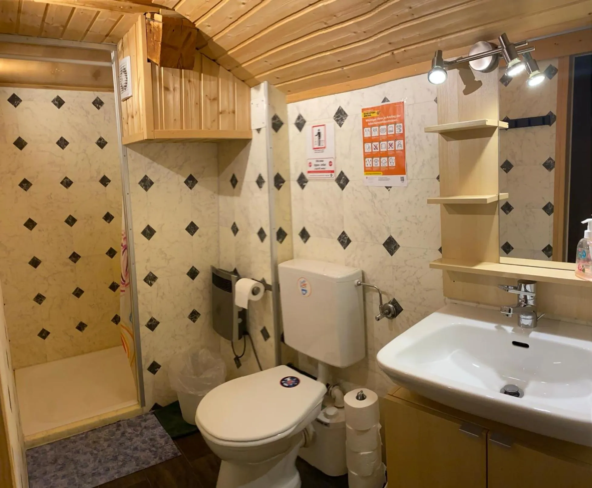 Bathroom in Adventure Hostel
