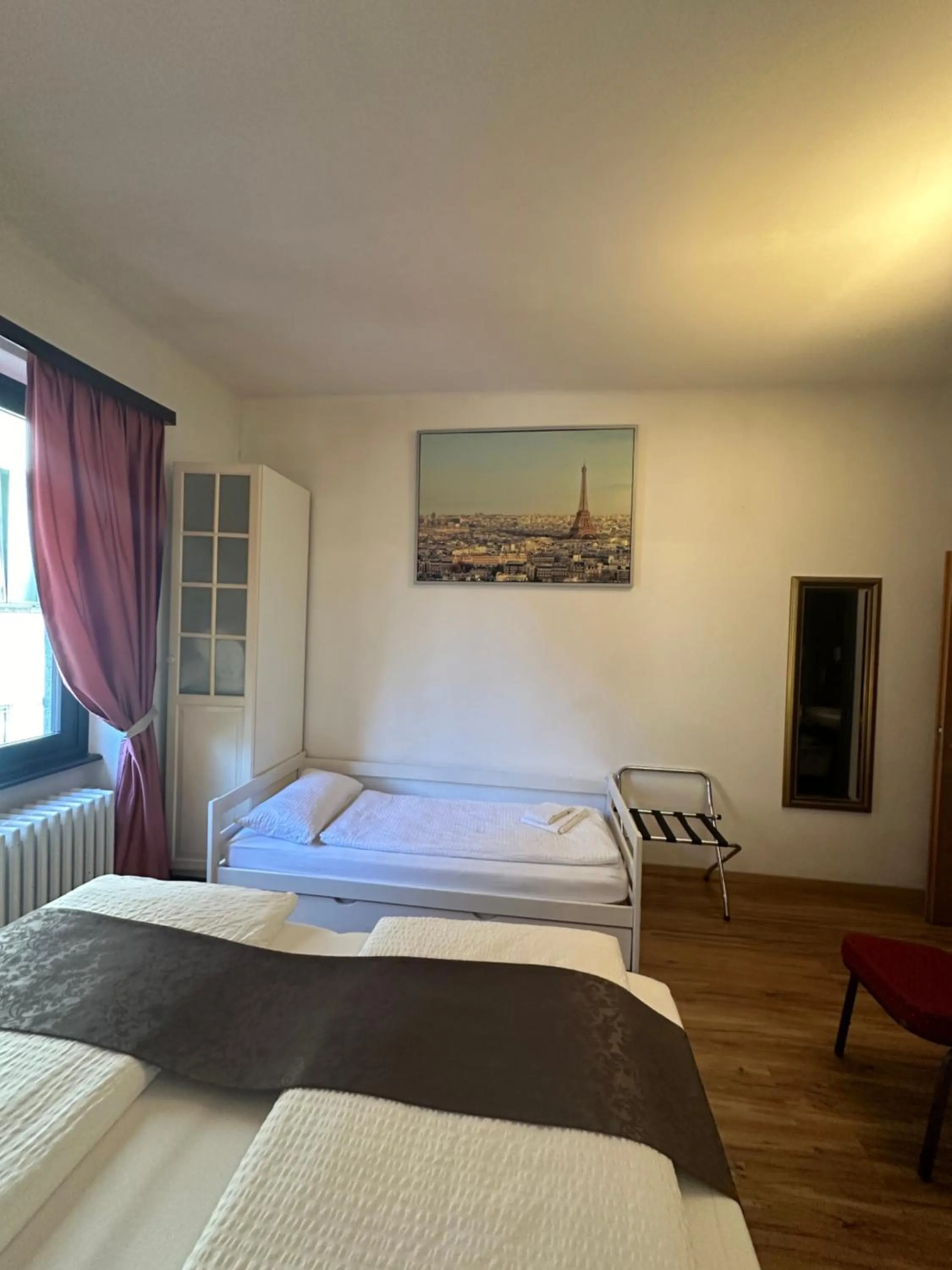 Bed in Hotel Croce Federale