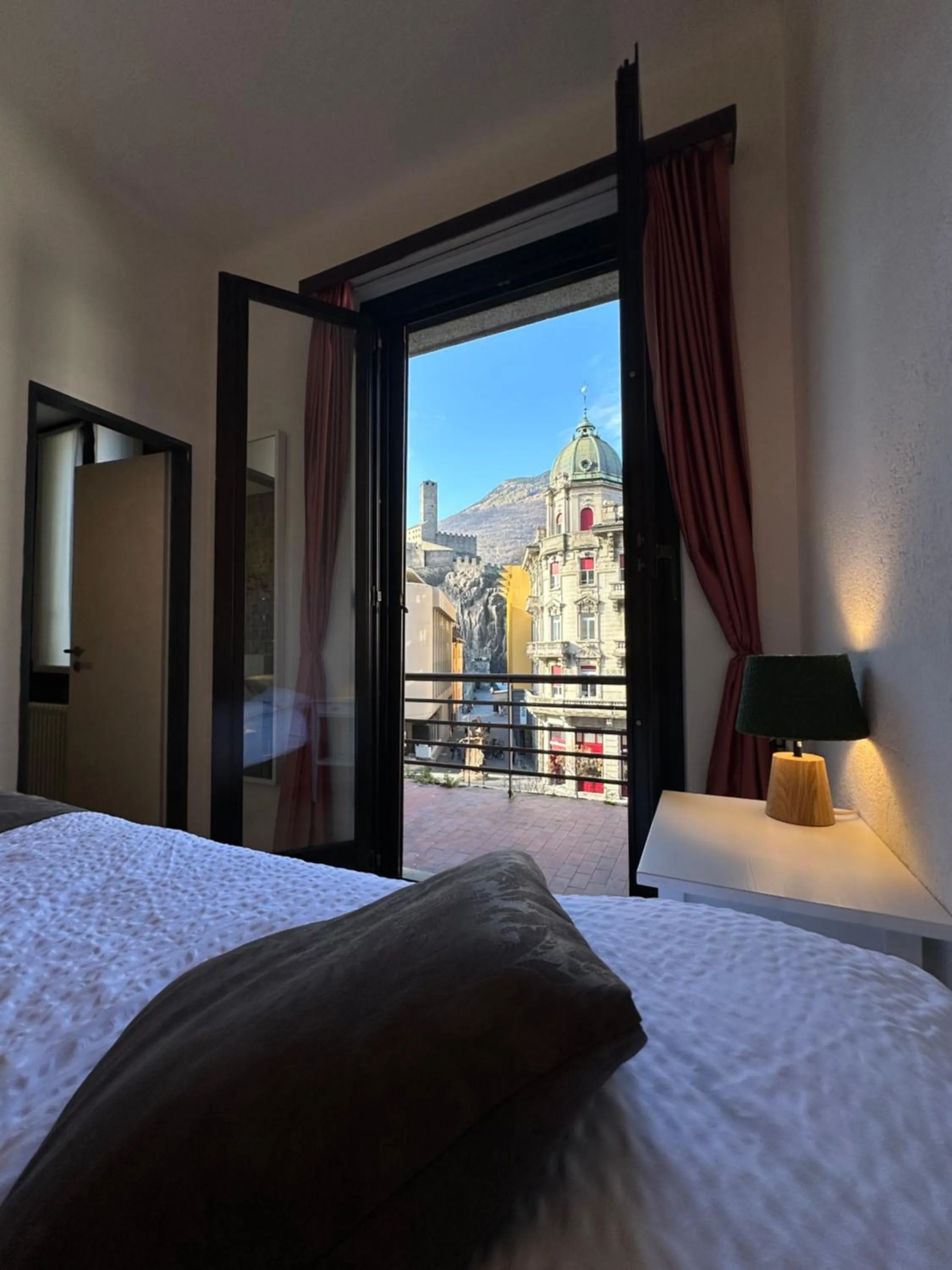 Bed in Hotel Croce Federale