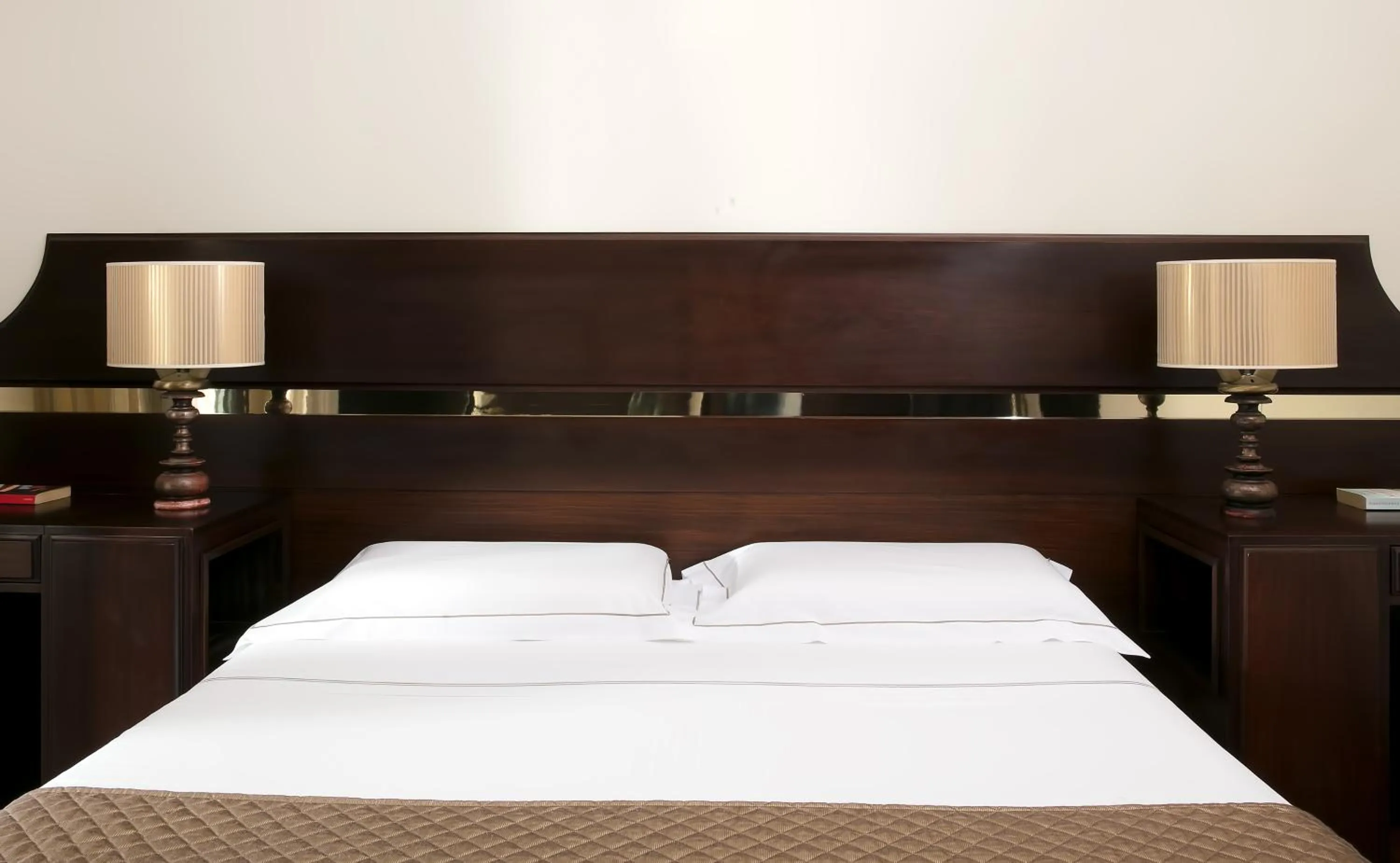 Decorative detail, Bed in Hotel St.Mauritius