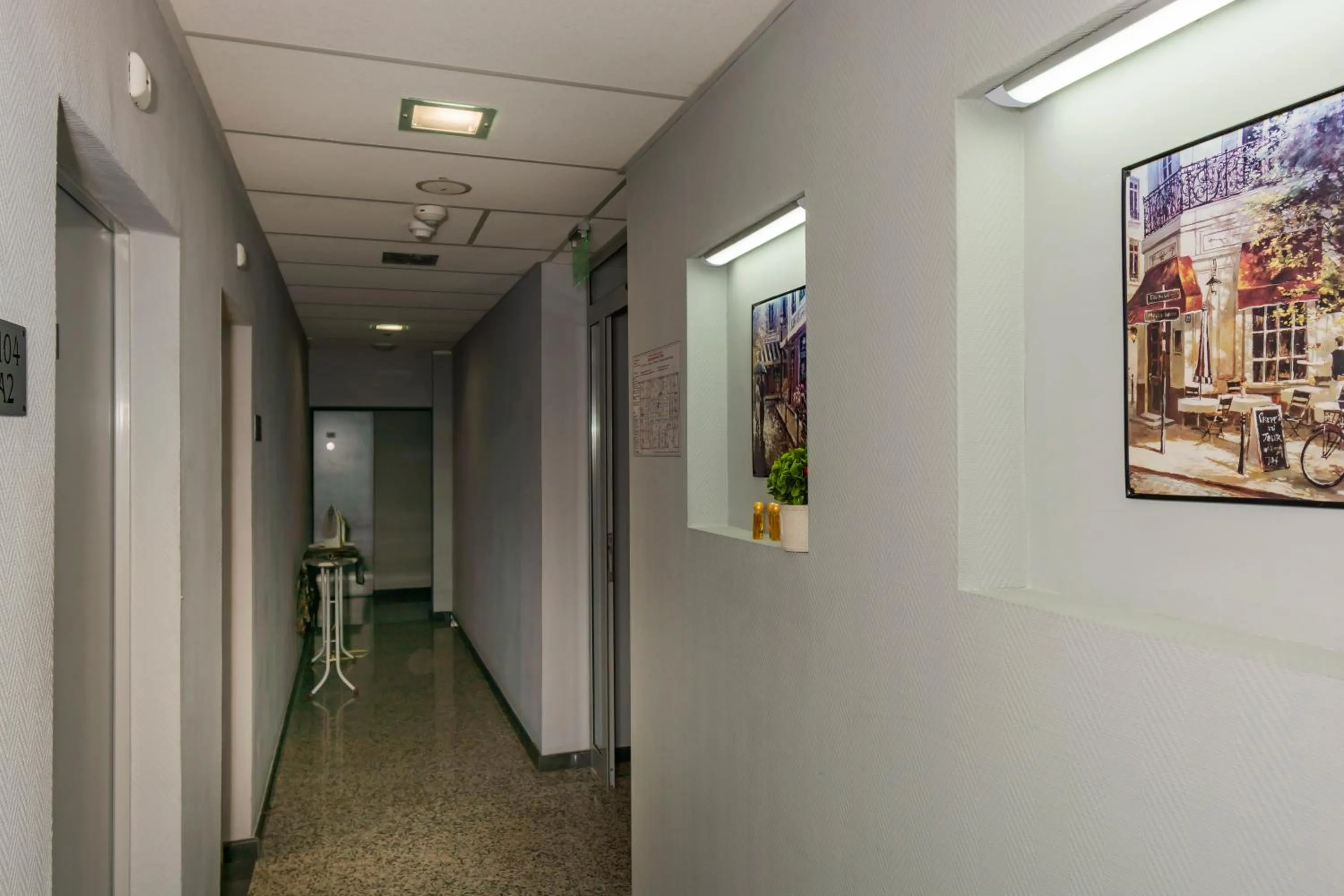 Floor plan in Hotel City