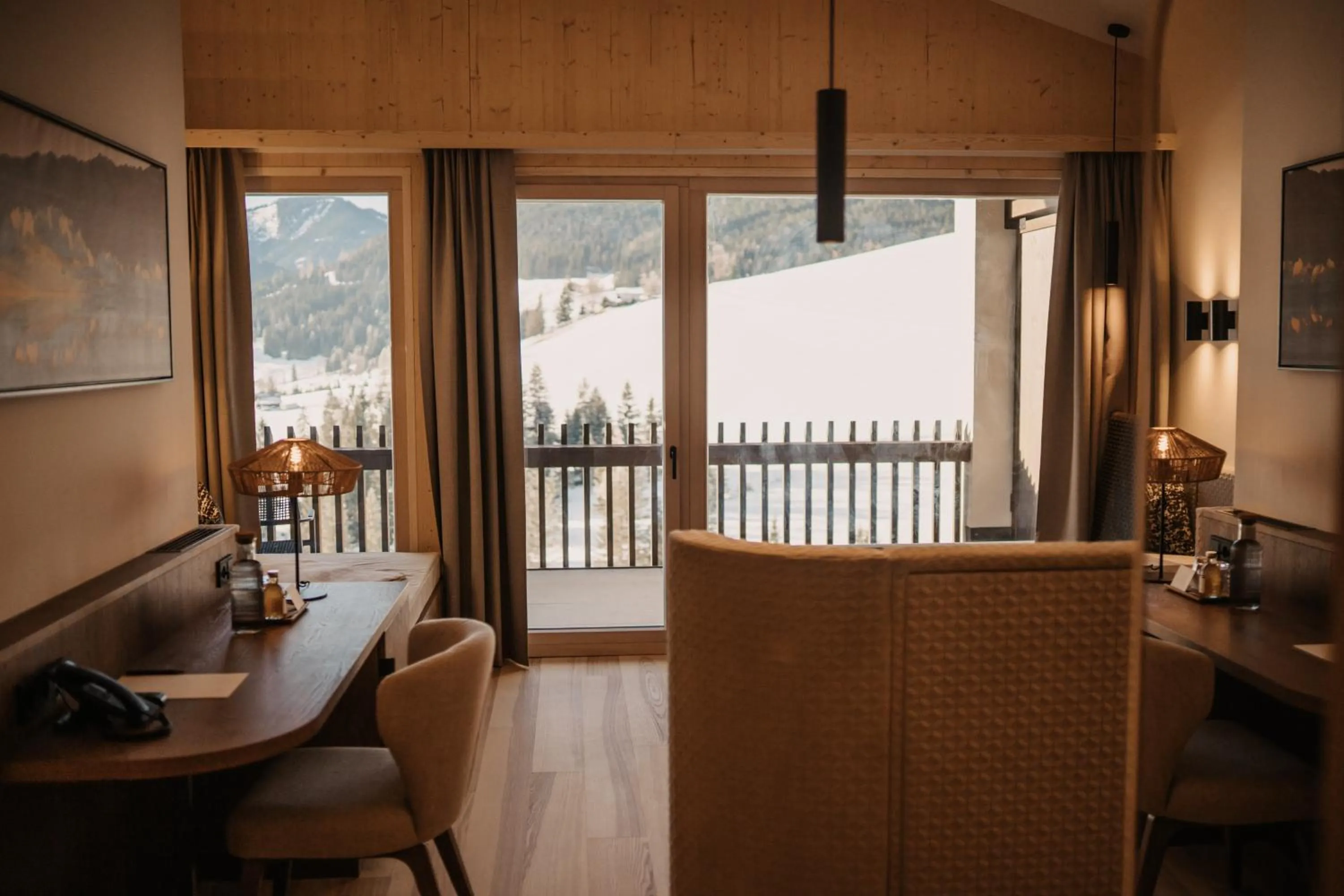 Natural landscape in Hotel Neubergerhof