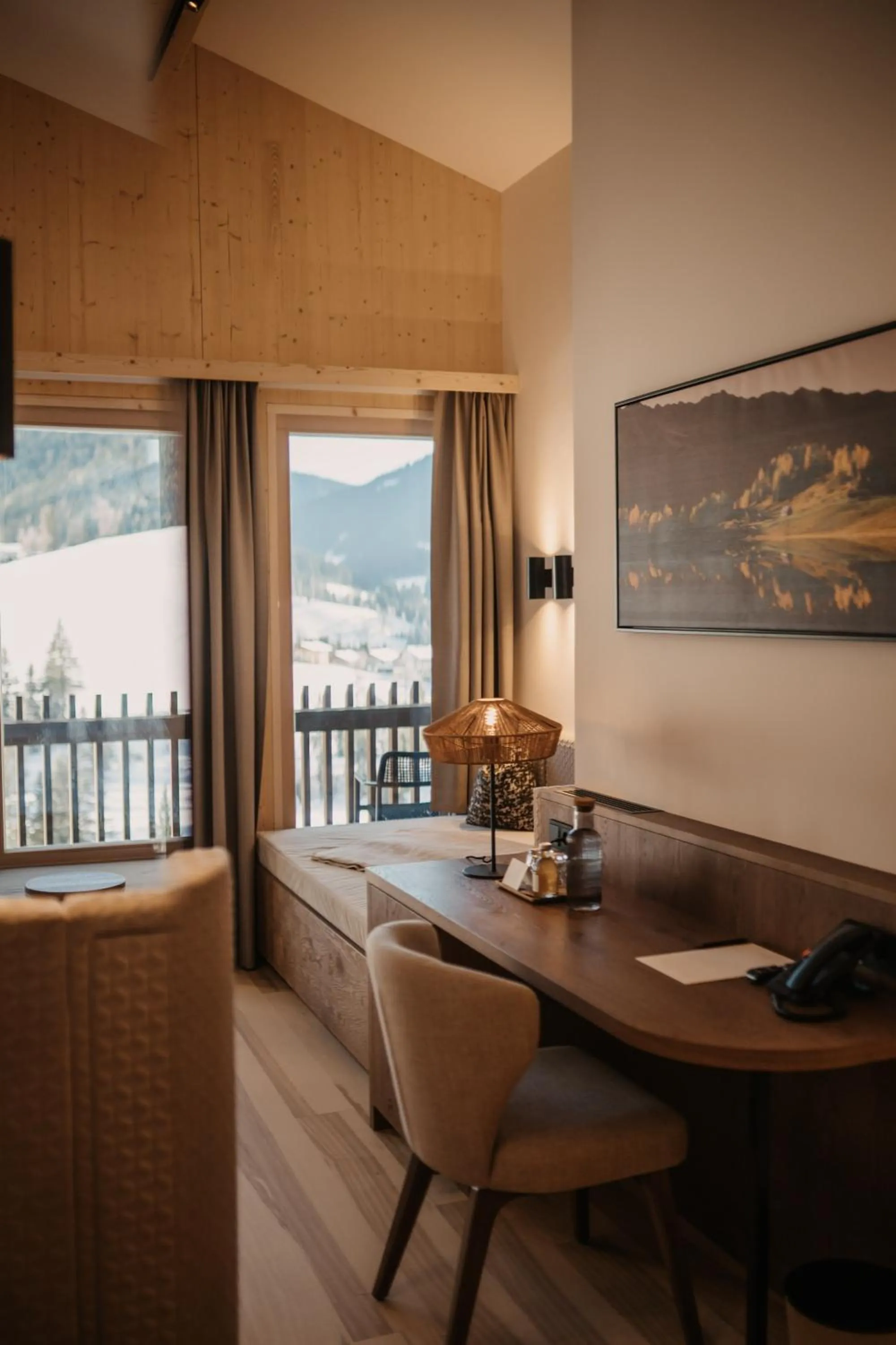 Natural landscape in Hotel Neubergerhof