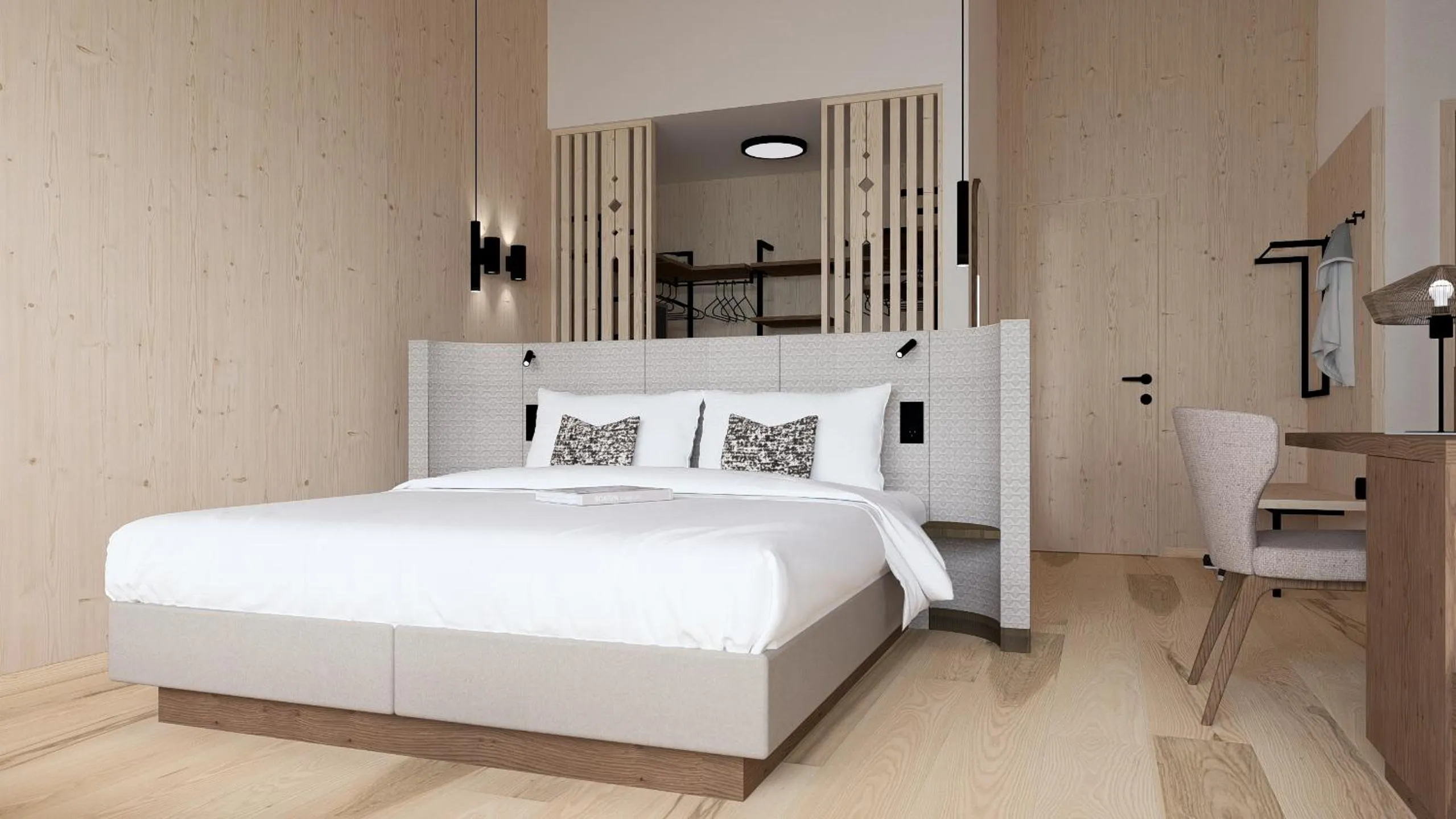 Photo of the whole room, Bed in Hotel Neubergerhof