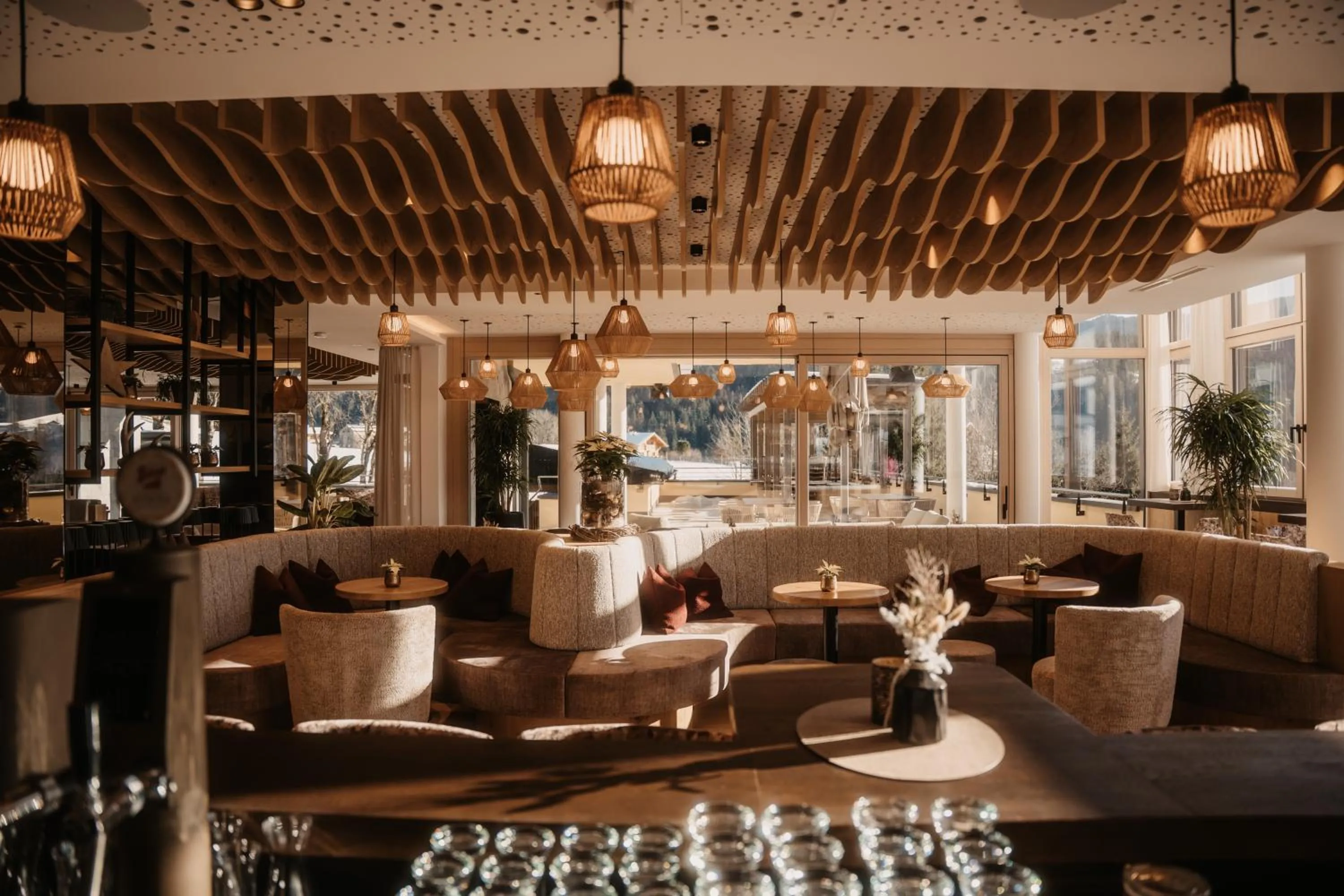 Lounge or bar in Hotel Neubergerhof