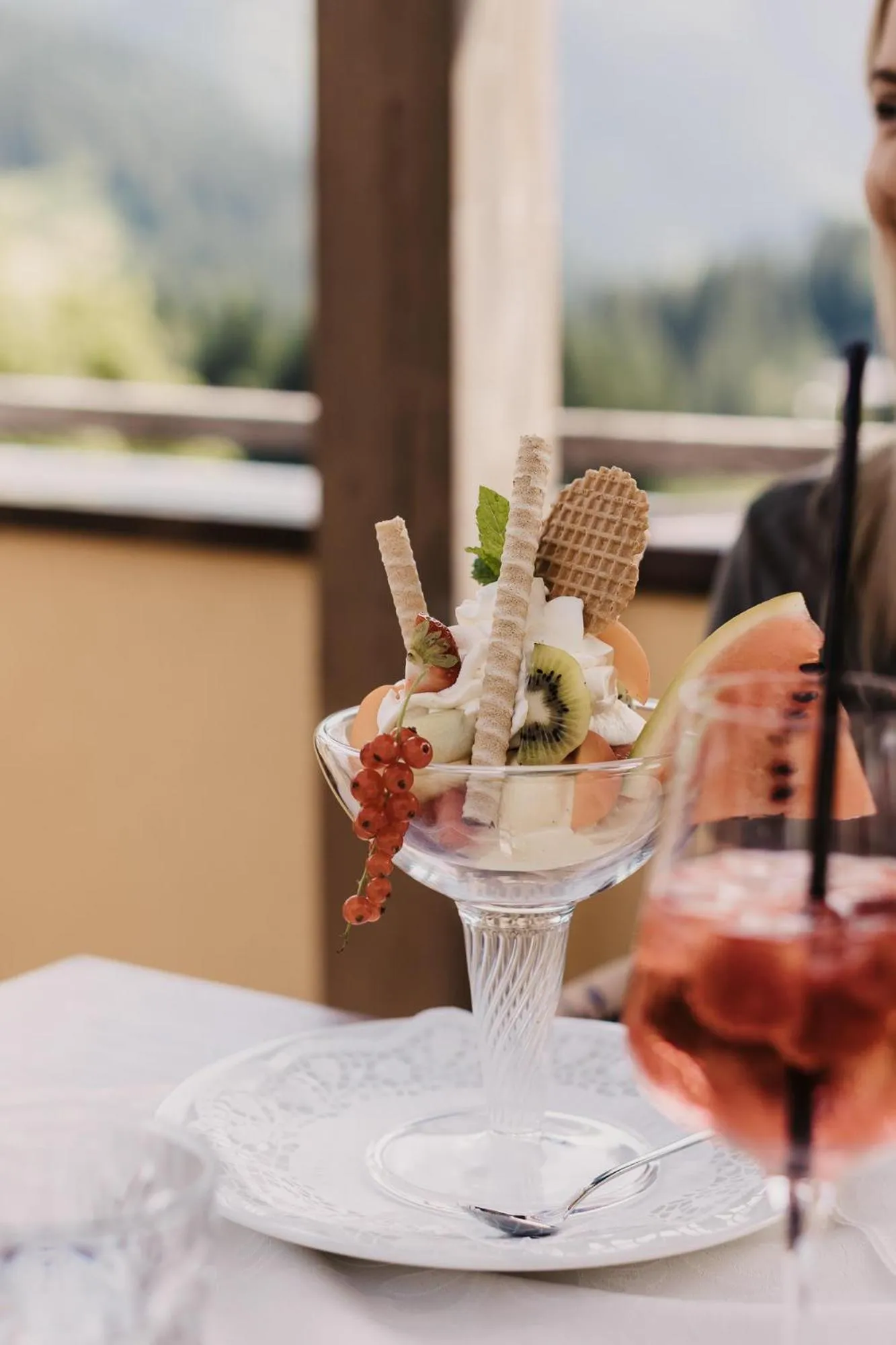 Restaurant/places to eat in Hotel Neubergerhof