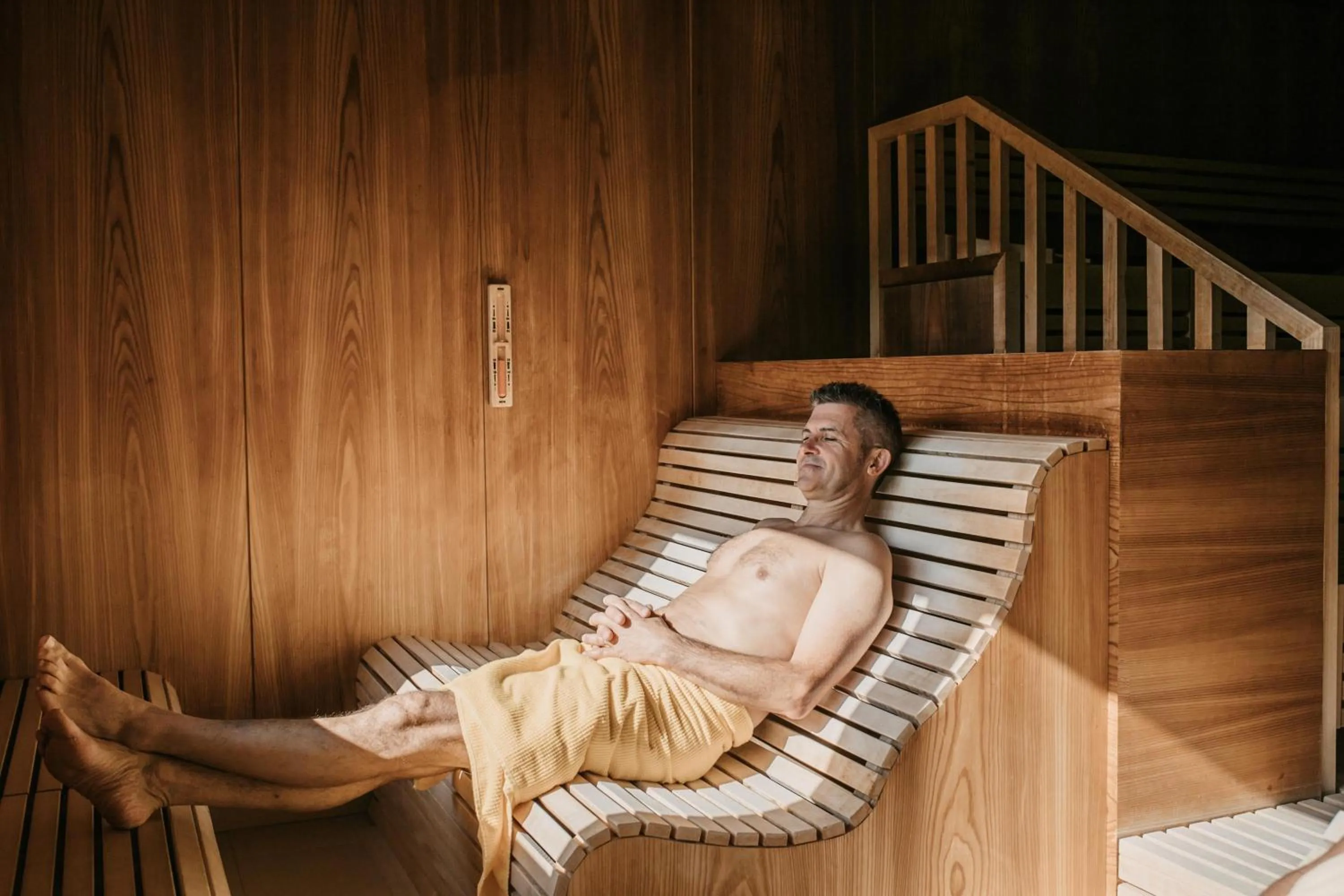 Sauna in Hotel Neubergerhof