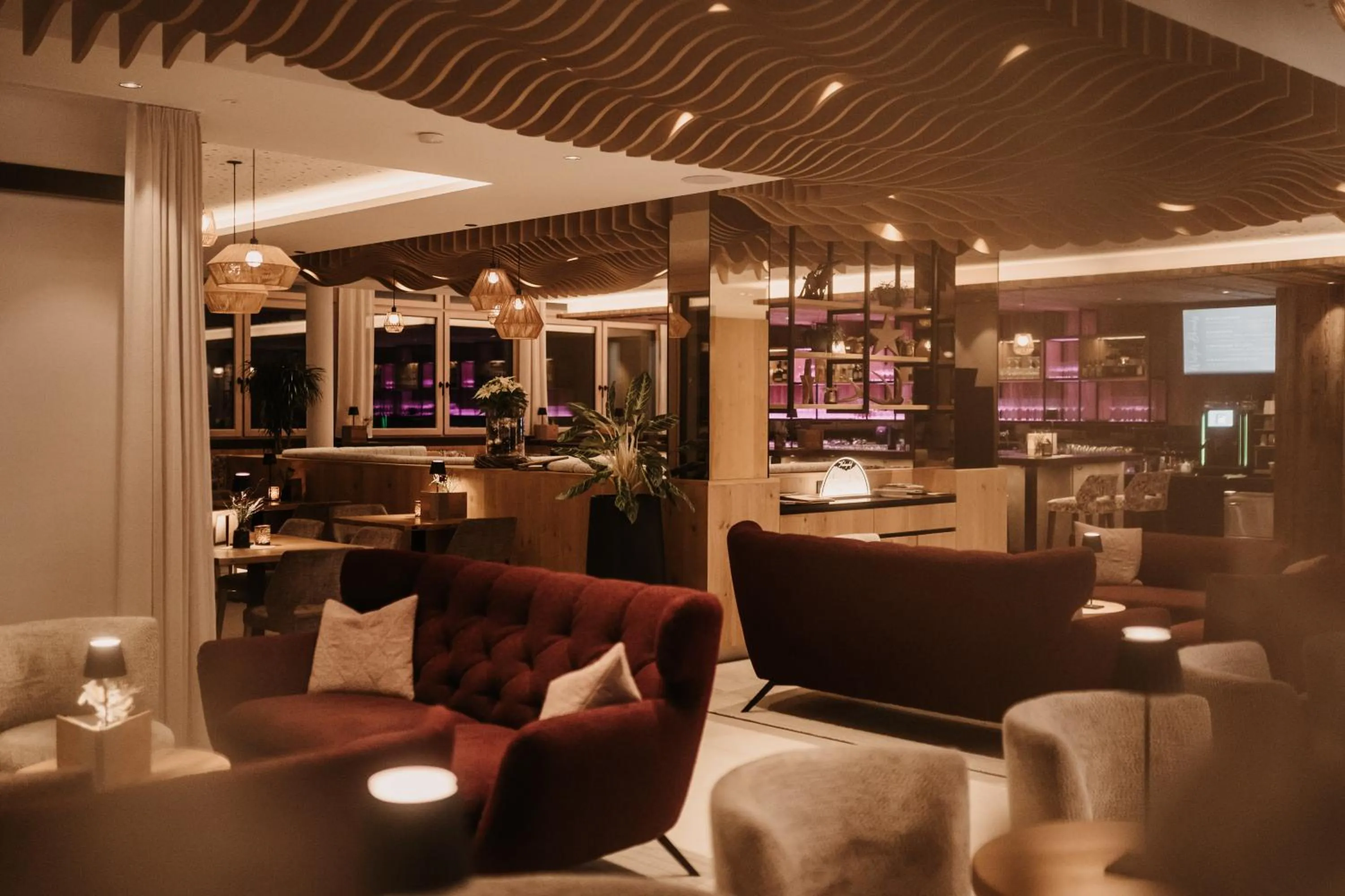 Lounge or bar in Hotel Neubergerhof