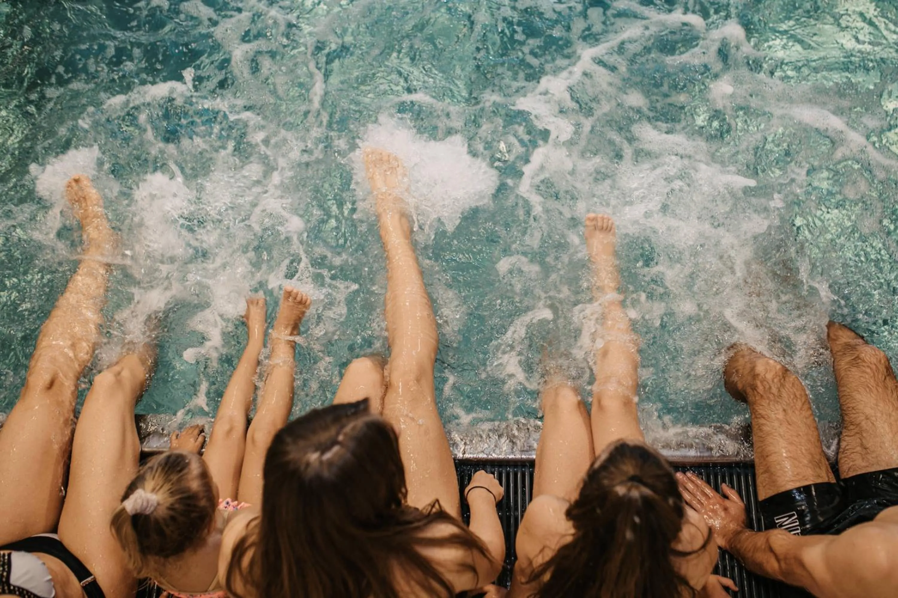 Swimming pool in Hotel Neubergerhof