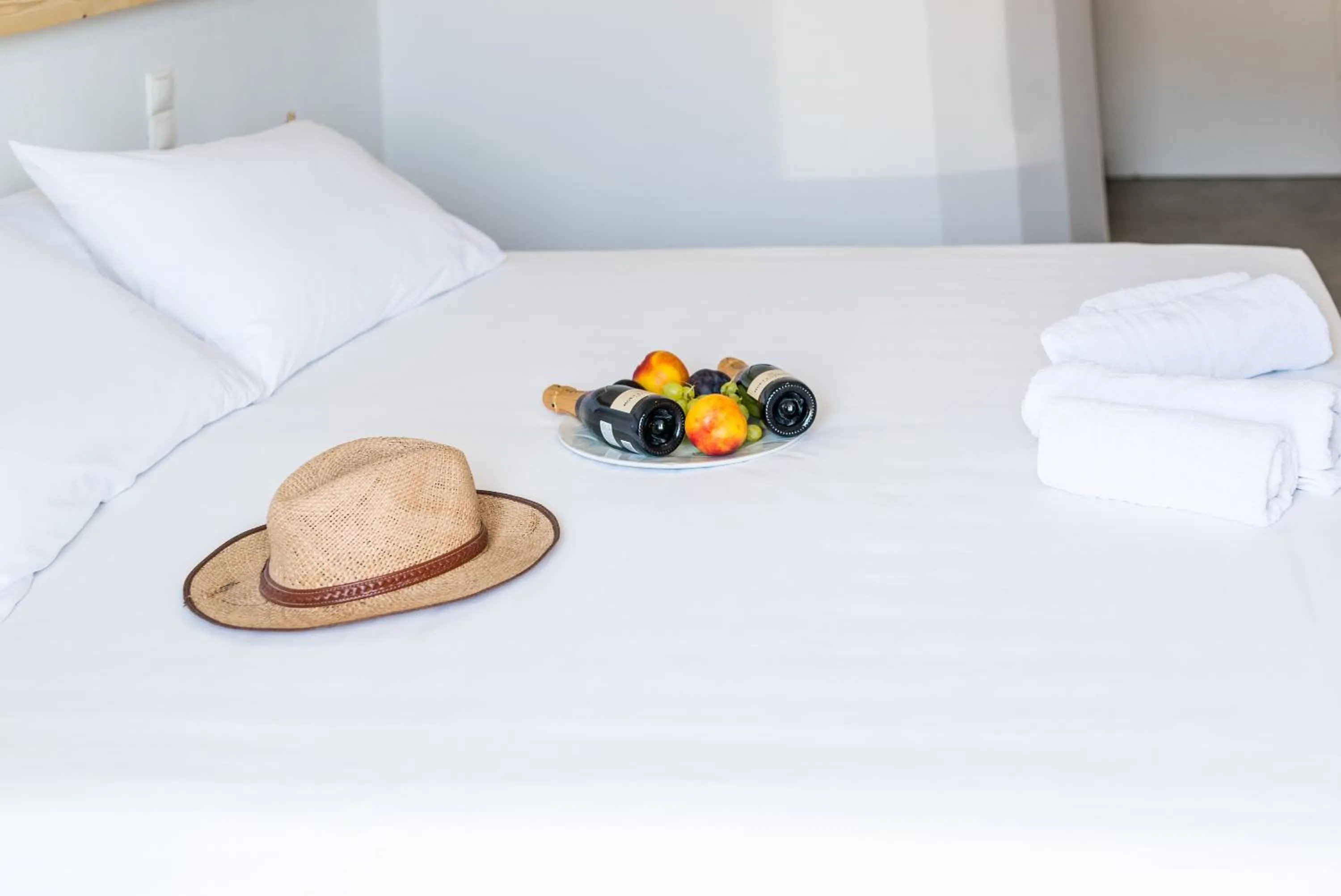 Bed in Ifestia Hotel