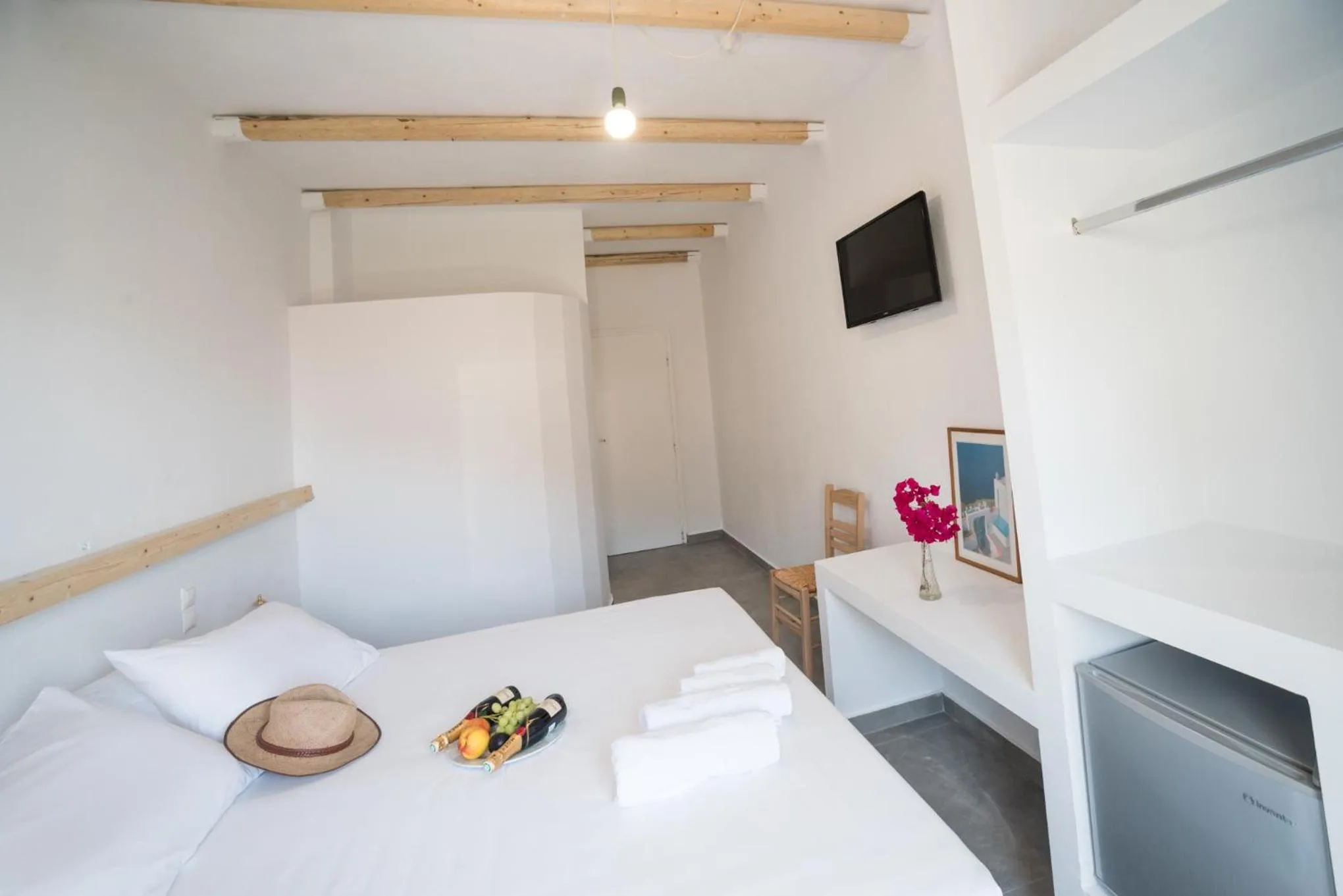 Bed in Ifestia Hotel