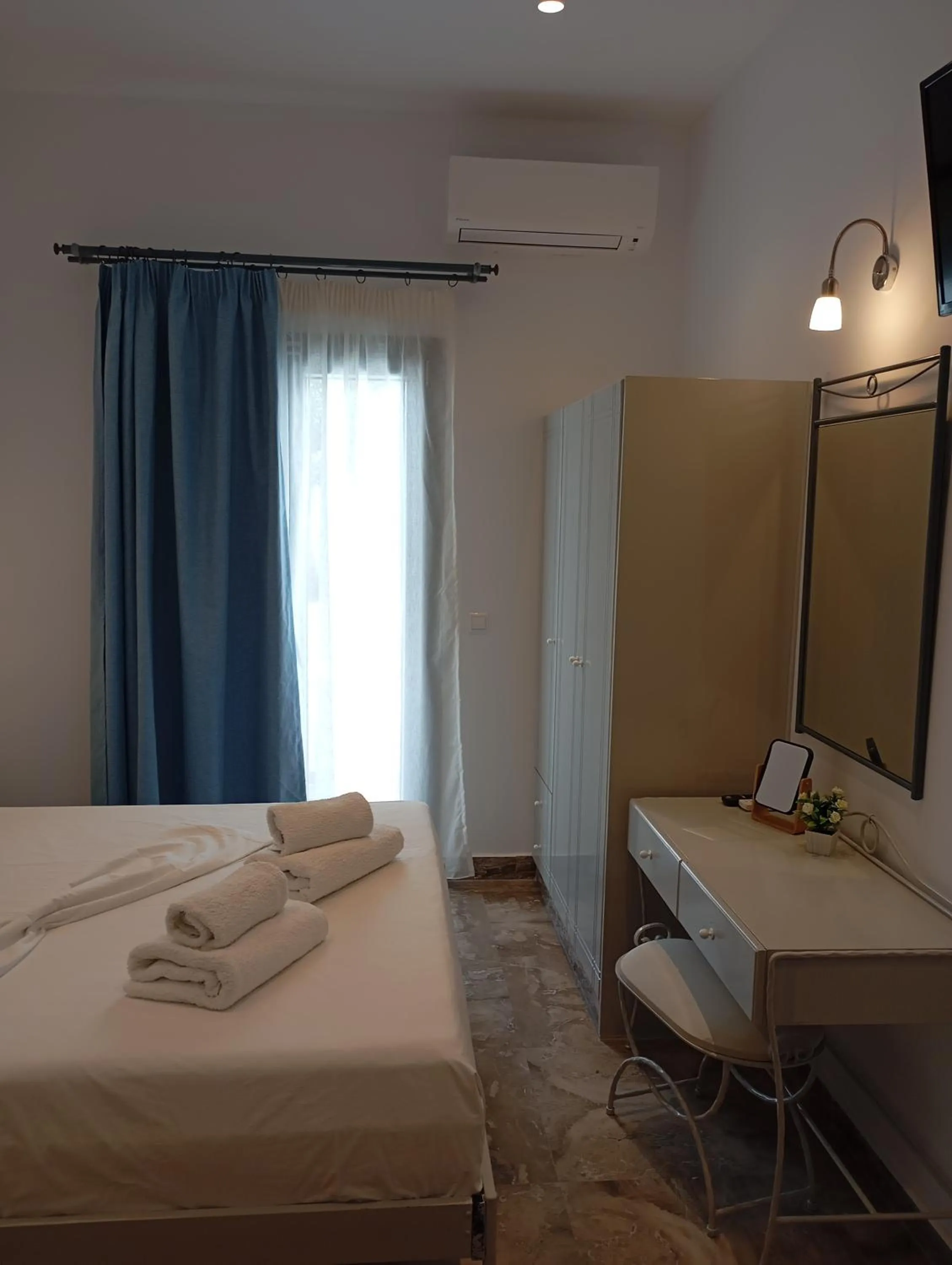 Bed in Ifestia Hotel