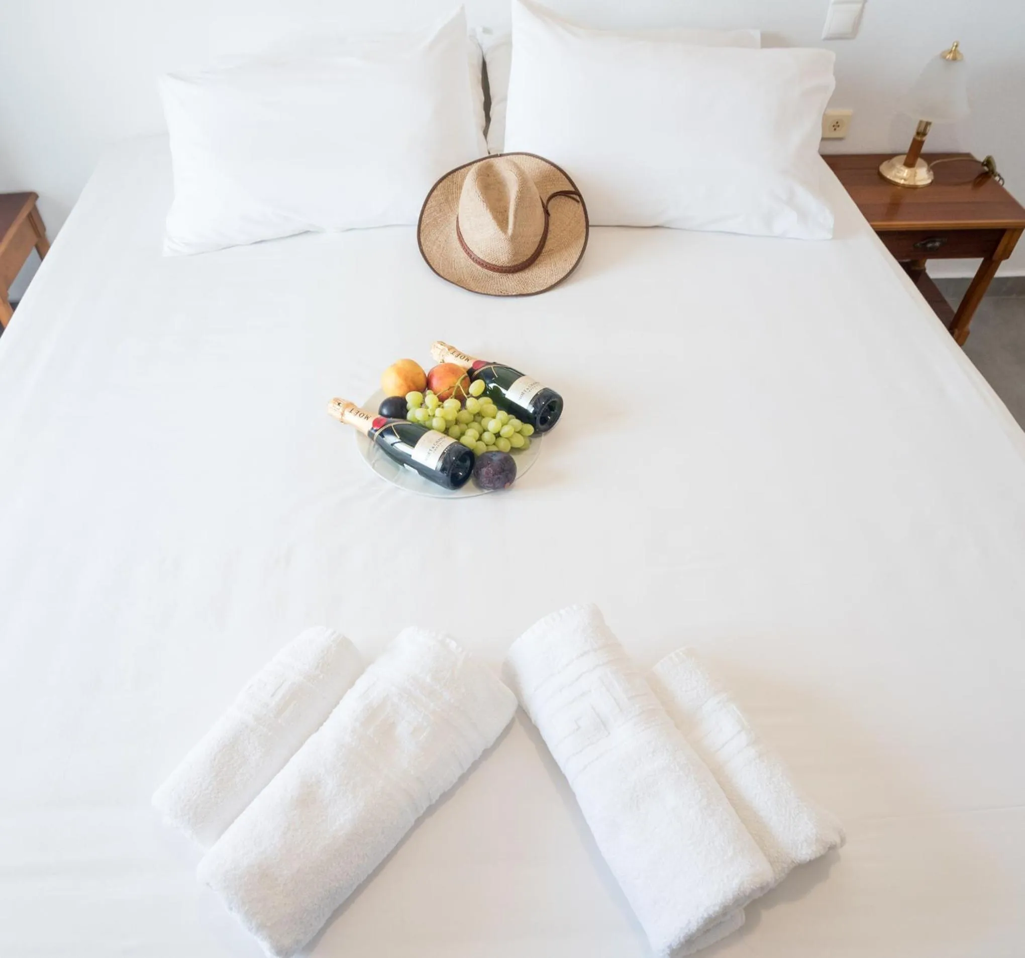 Bed in Ifestia Hotel