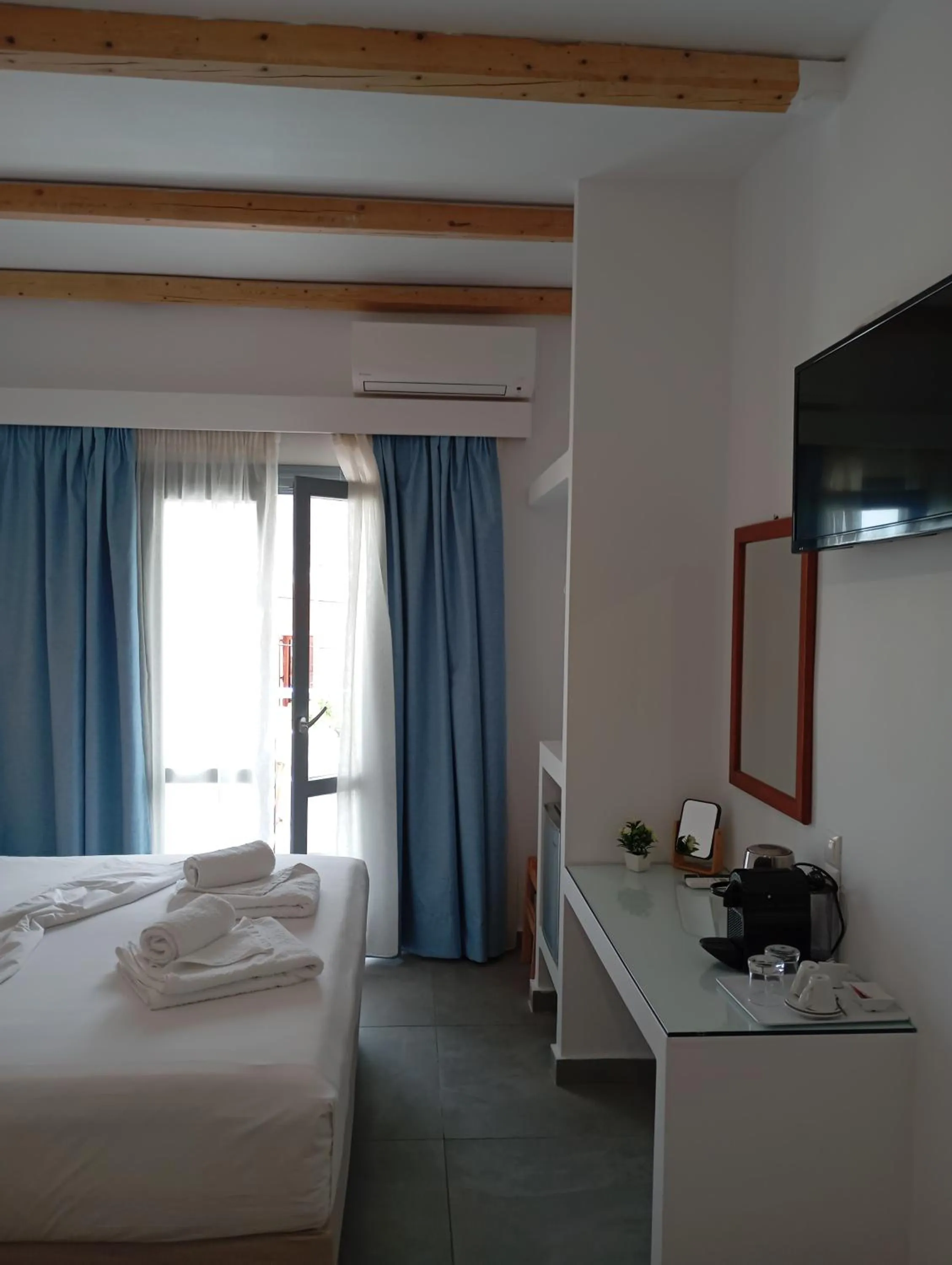 Bed in Ifestia Hotel