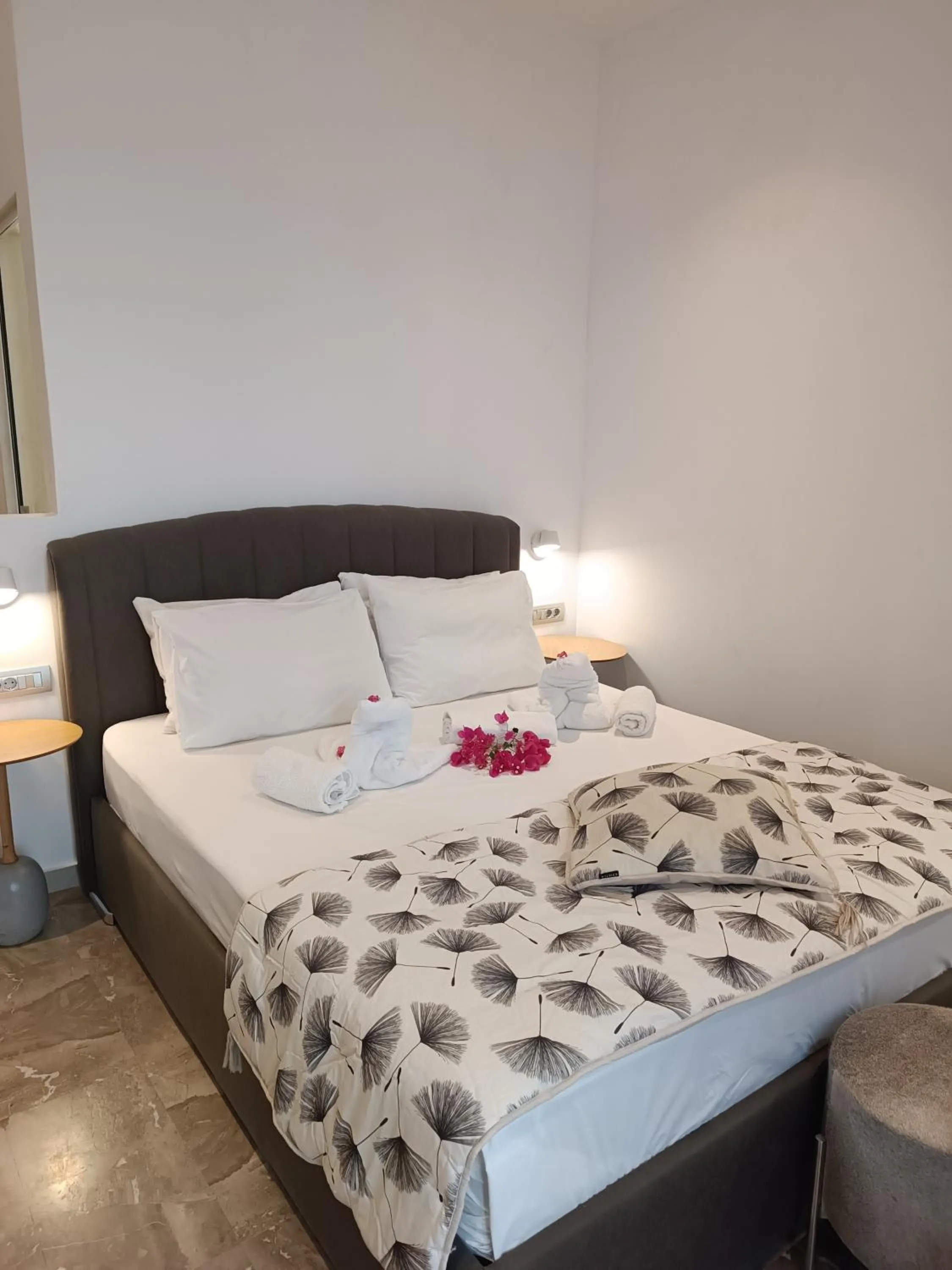 Bed in Ifestia Hotel