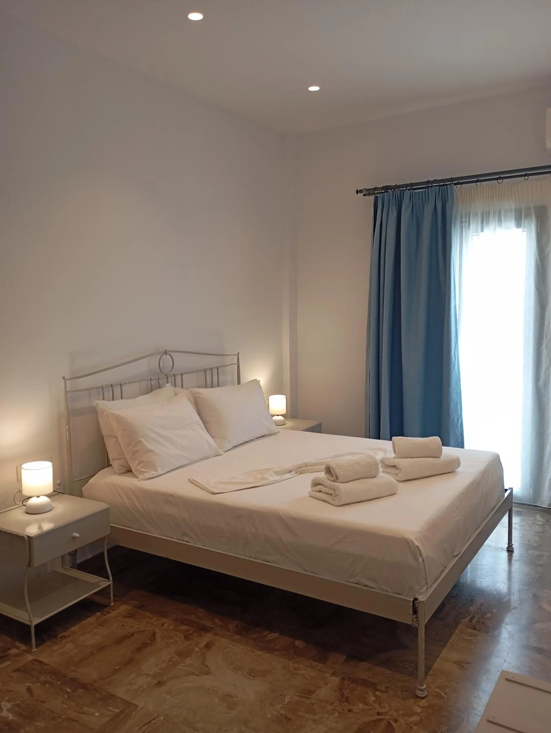 Bed in Ifestia Hotel