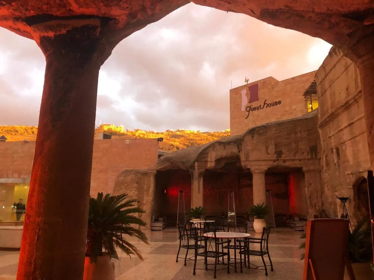 Mountain view in Petra Guest House Hotel