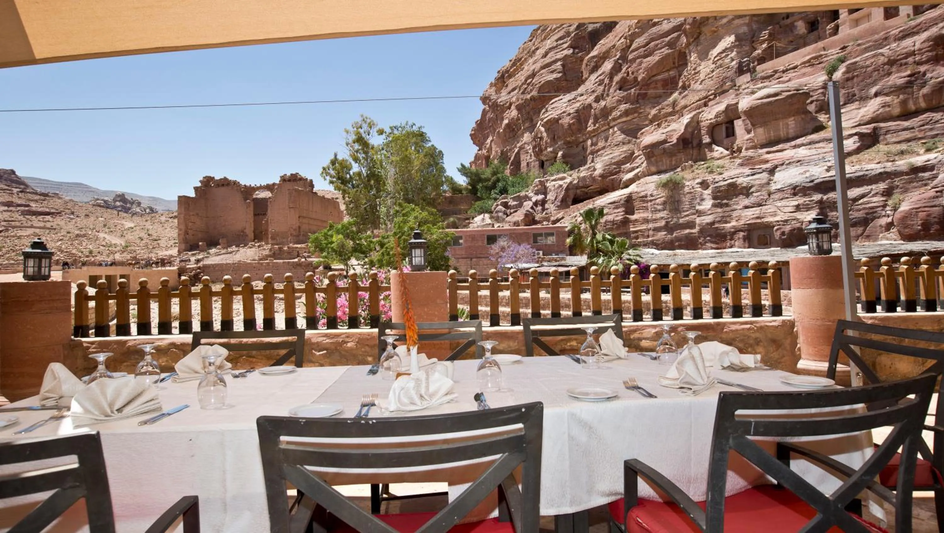 Natural landscape in Petra Guest House Hotel