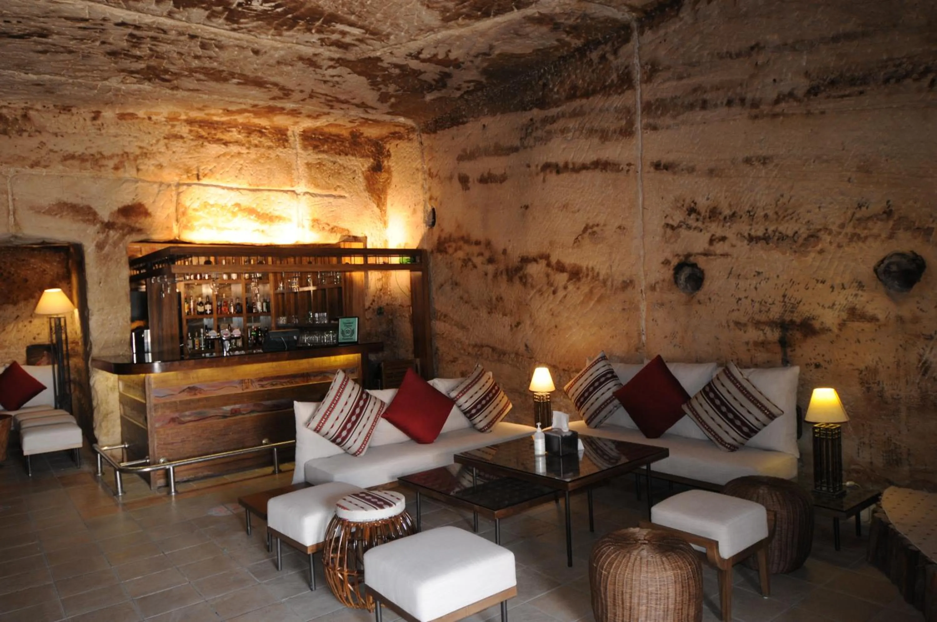 Lounge or bar in Petra Guest House Hotel