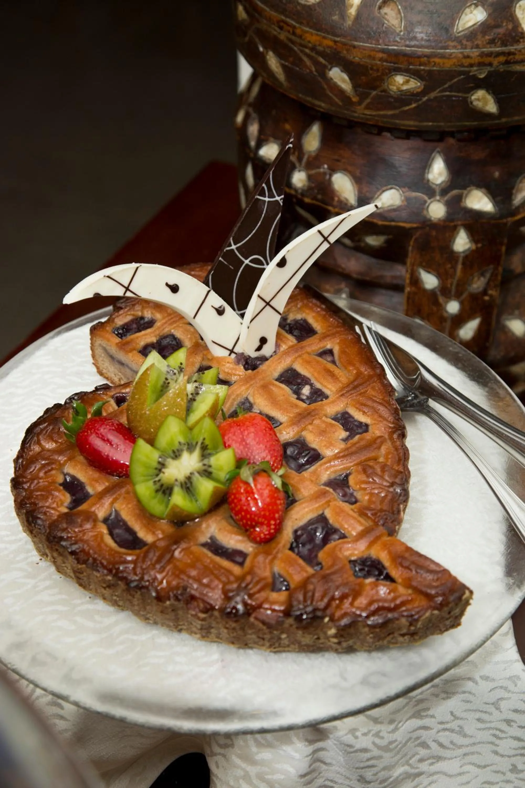 Food close-up in Petra Guest House Hotel
