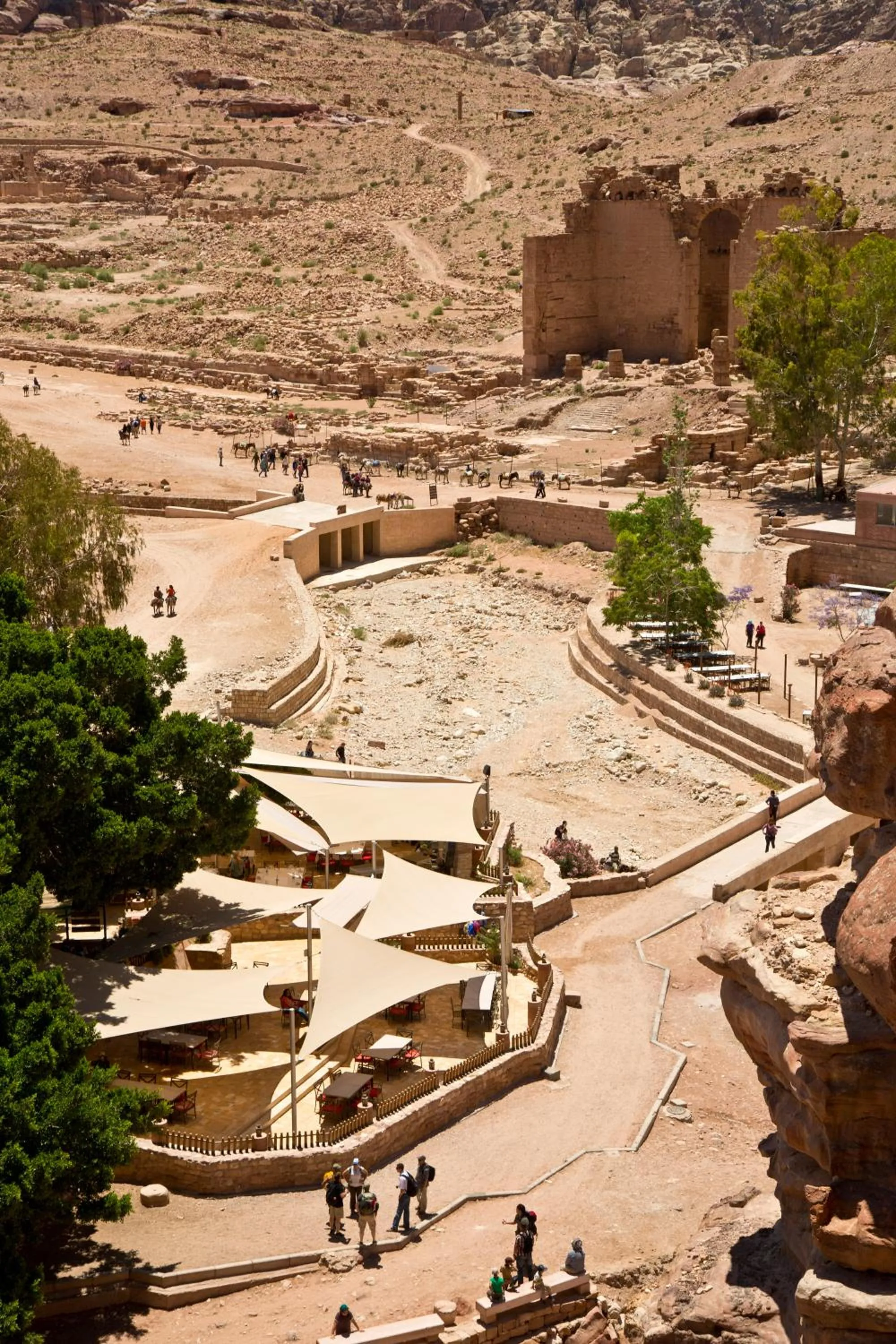 Natural landscape in Petra Guest House Hotel