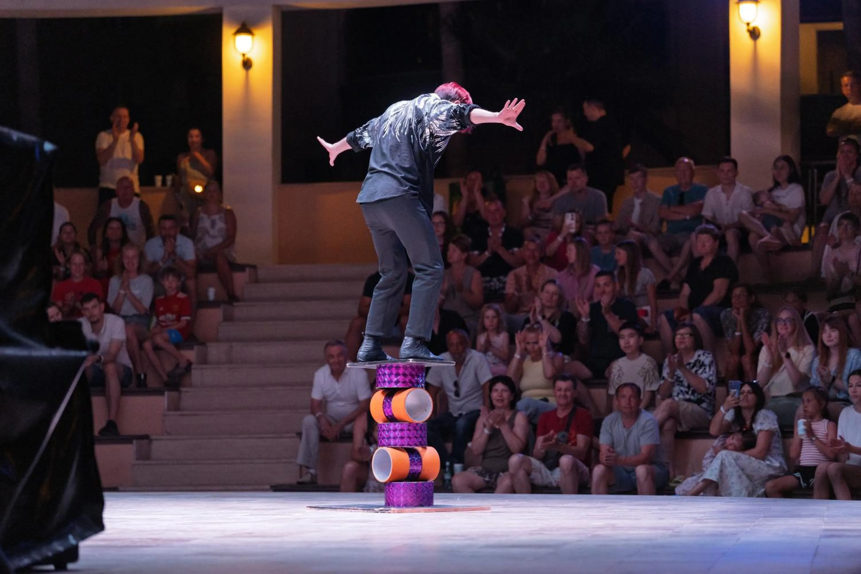 Evening entertainment in Hotel Grand Kaptan - Ultra All Inclusive