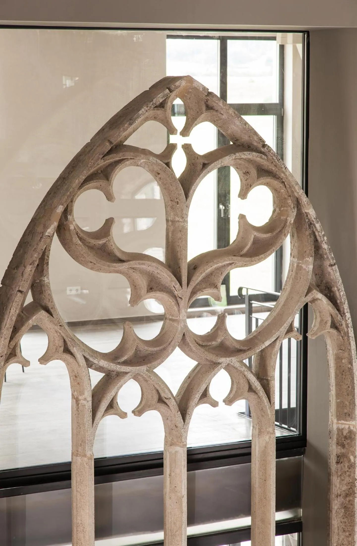 Decorative detail, Bed in Hotel Dorfmühle