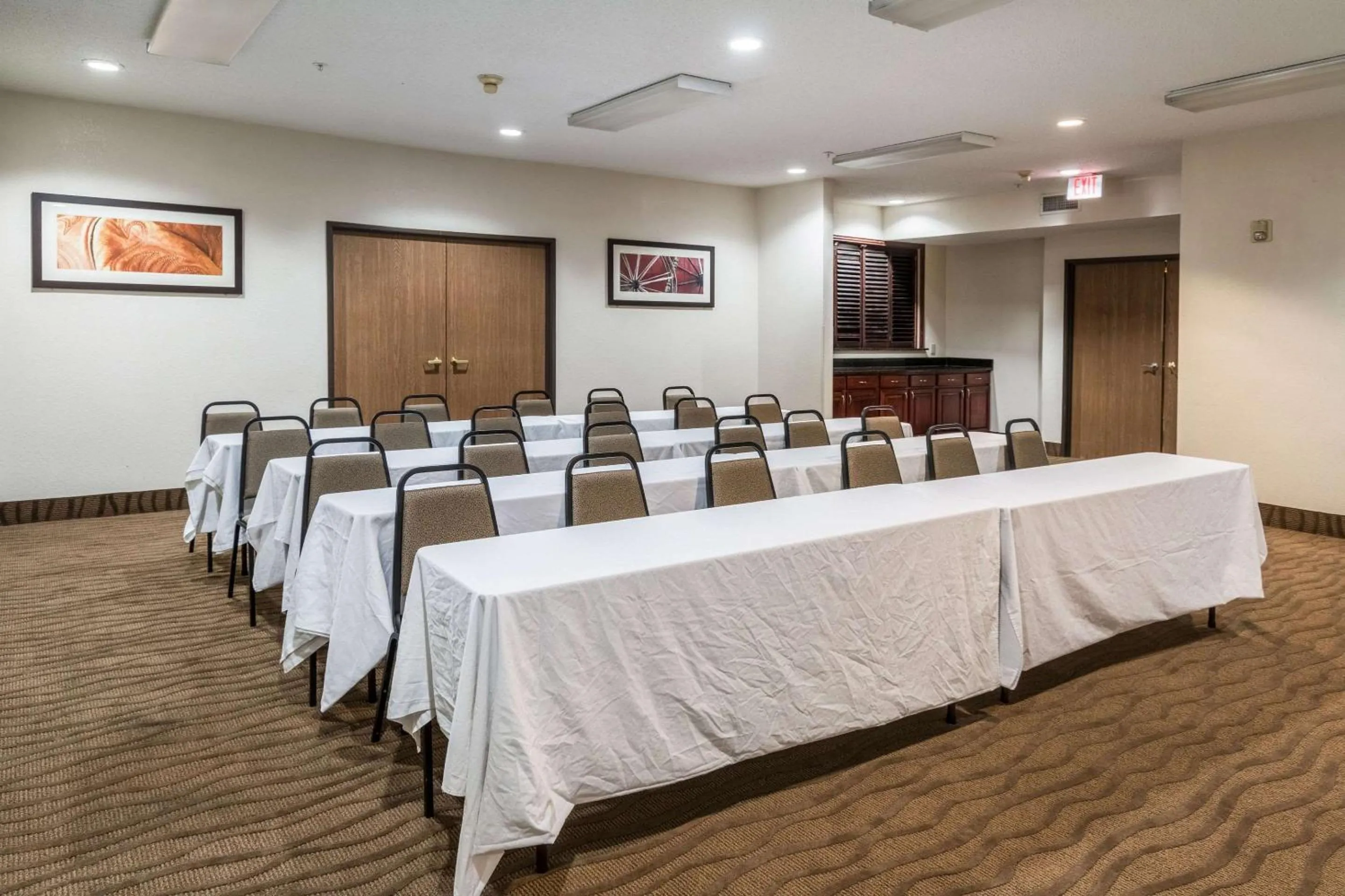 On site in Quality Suites Burleson - Ft Worth