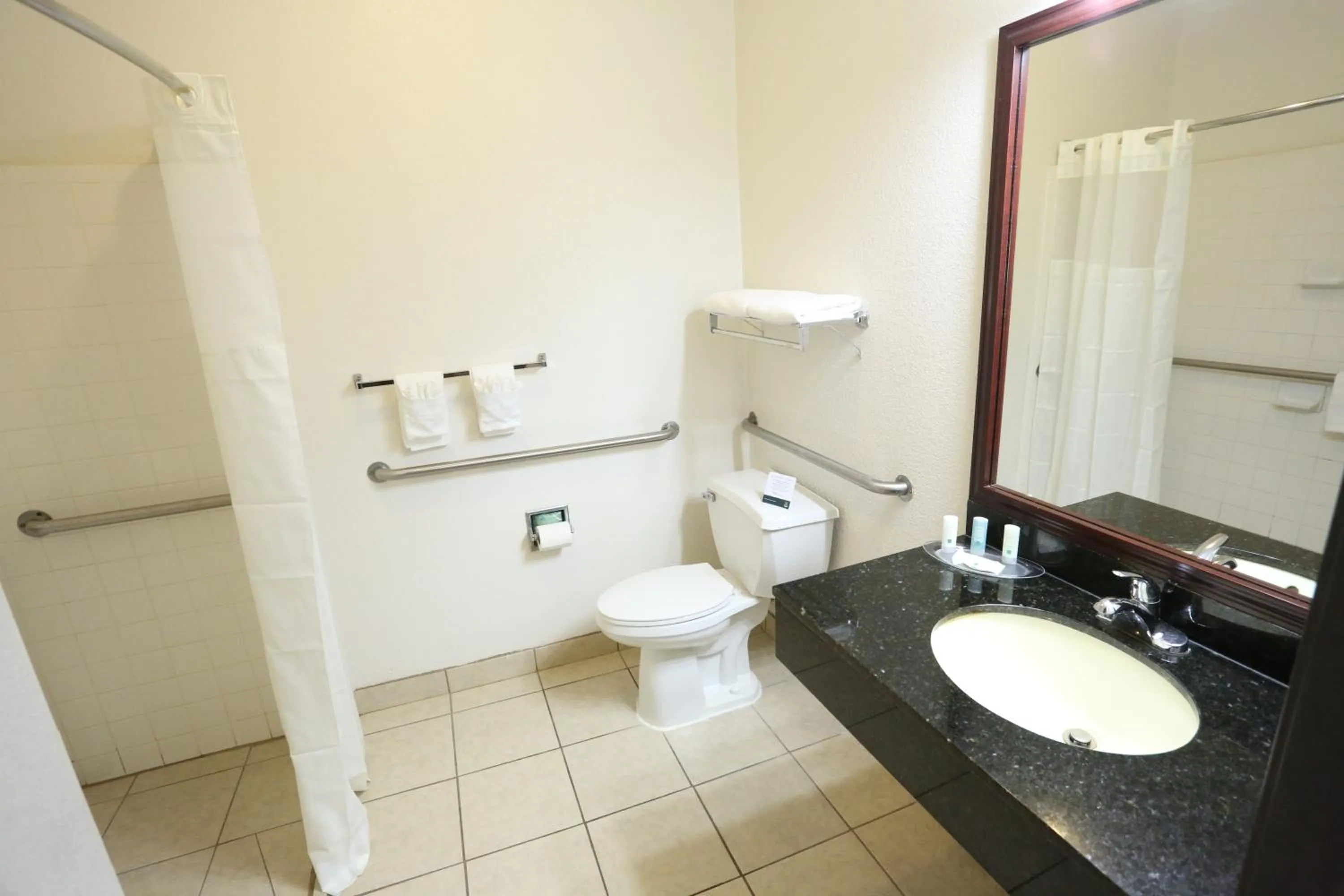 Bathroom in Quality Suites Burleson - Ft Worth