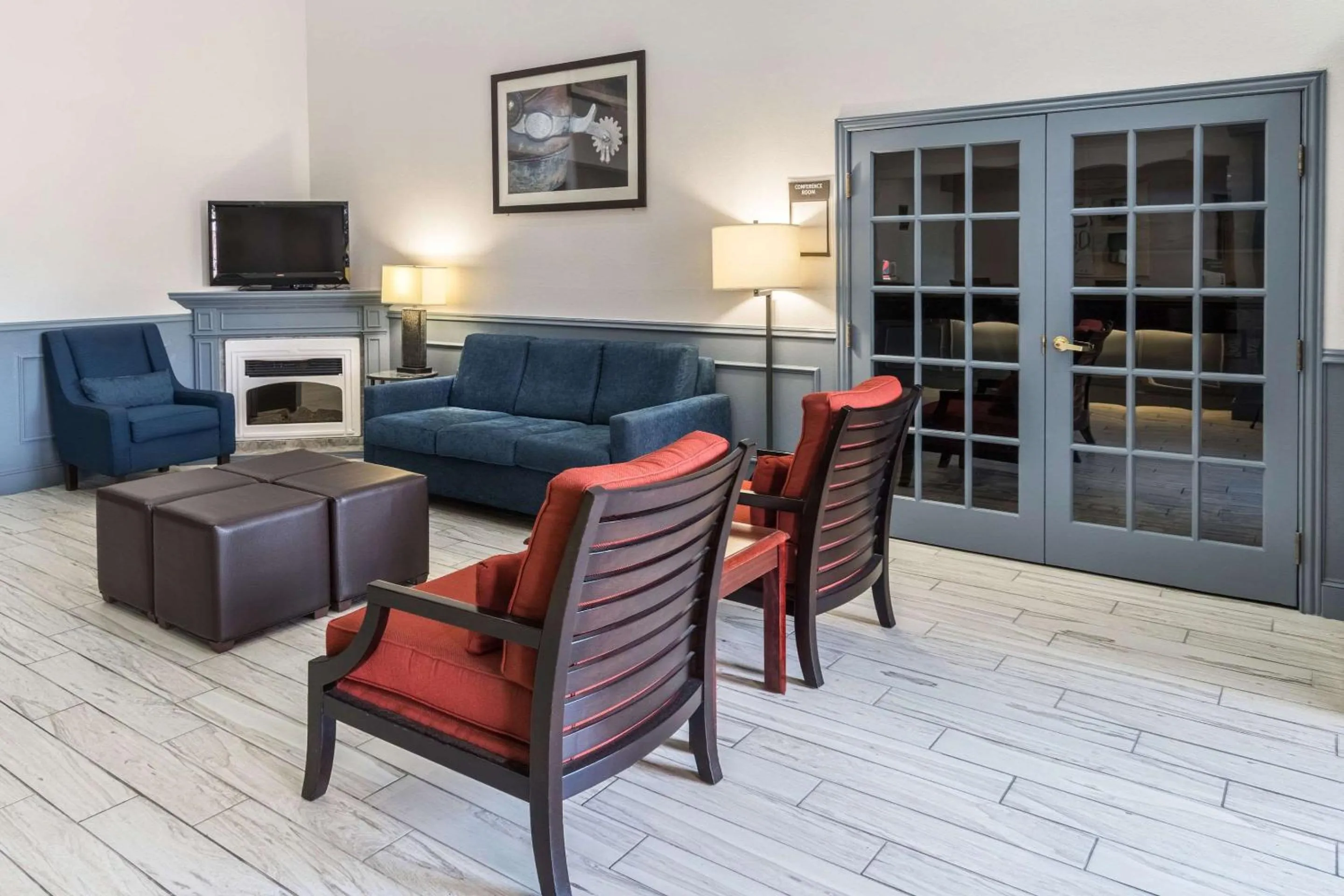 Lobby or reception in Quality Suites Burleson - Ft Worth