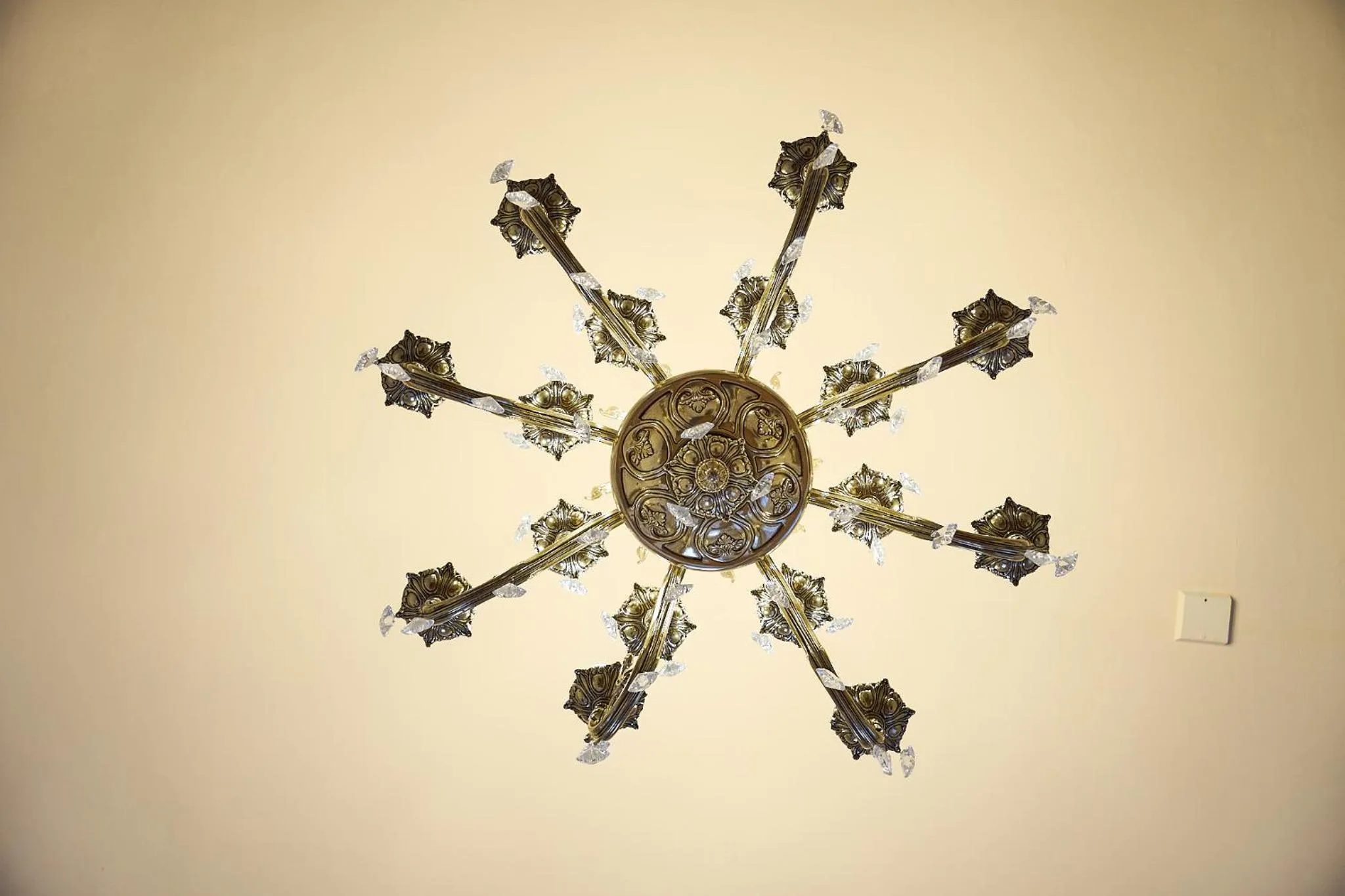 Decorative detail in Hotel U Zlateho jelena