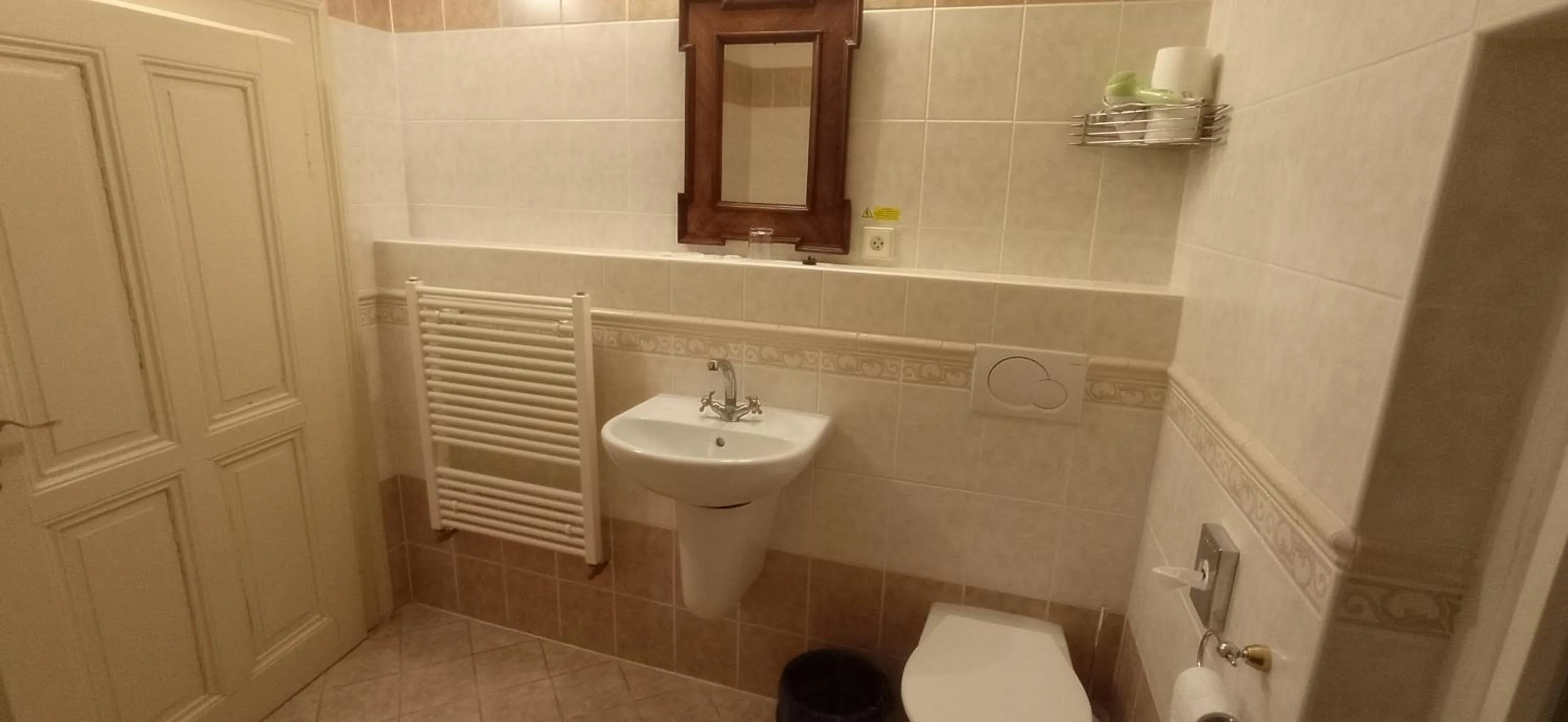 Toilet in Hotel U Zlateho jelena