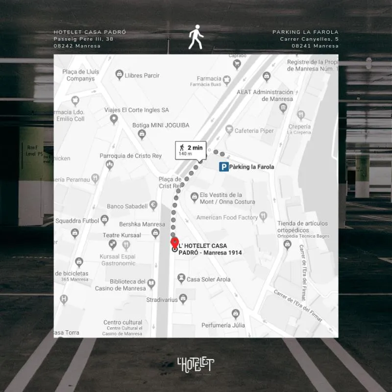 Street view in Hotelet Casa Padró