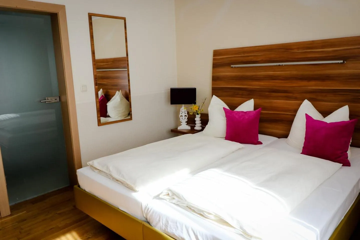 Photo of the whole room, Bed in Hotel Burgwirt