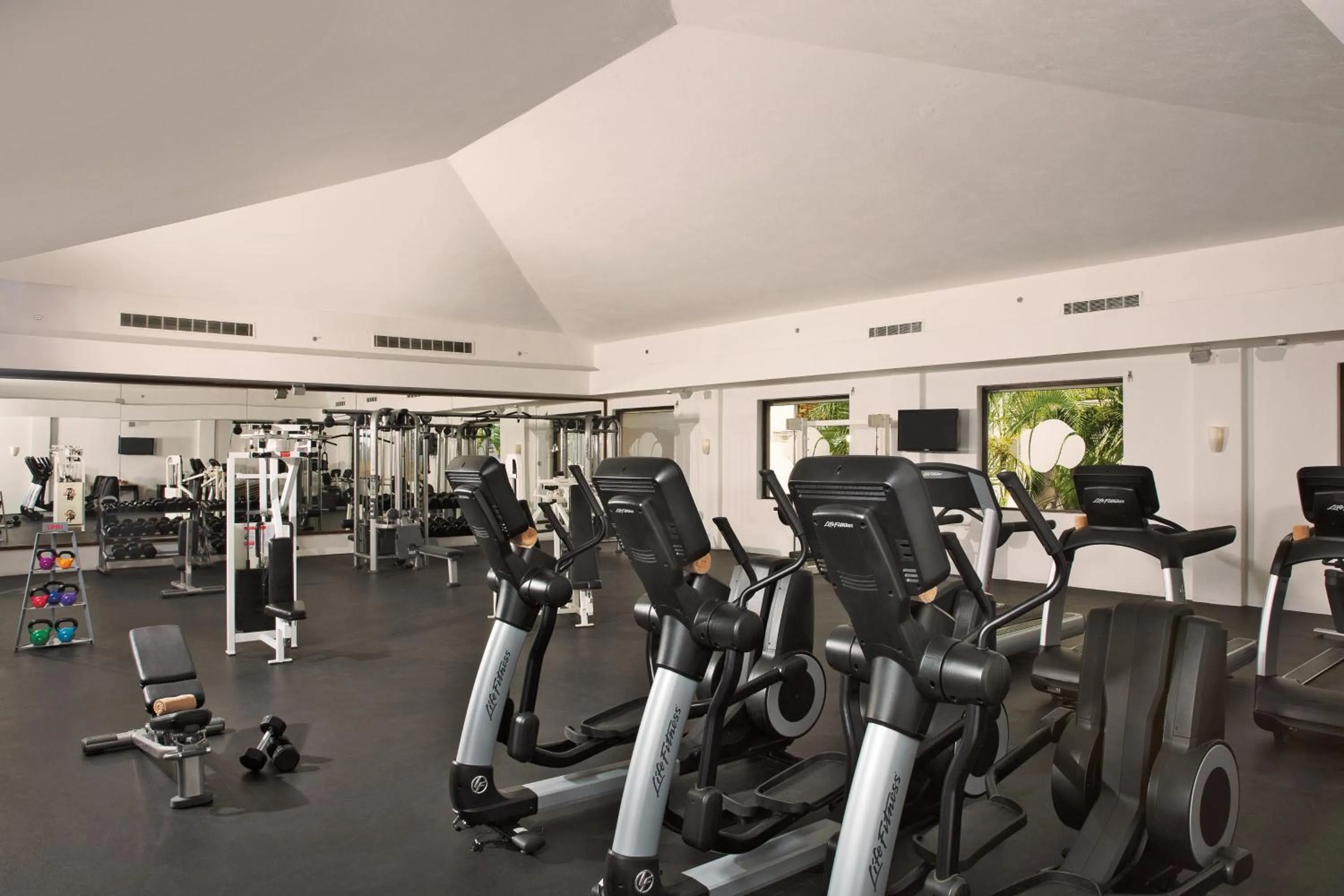 Fitness centre/facilities in Dreams Los Cabos Suites Golf Resort & Spa