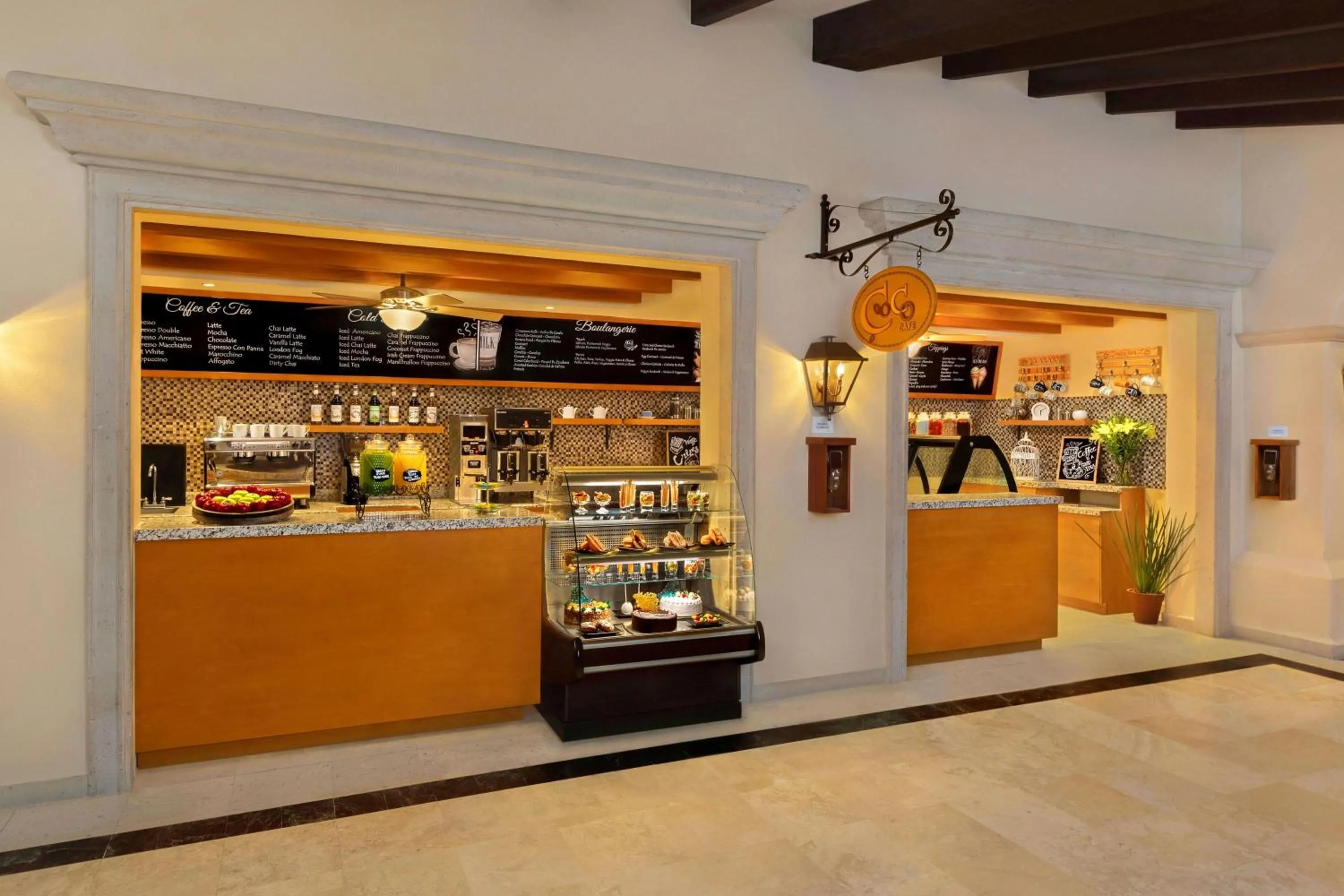 Continental breakfast in Dreams Los Cabos Suites Golf Resort & Spa