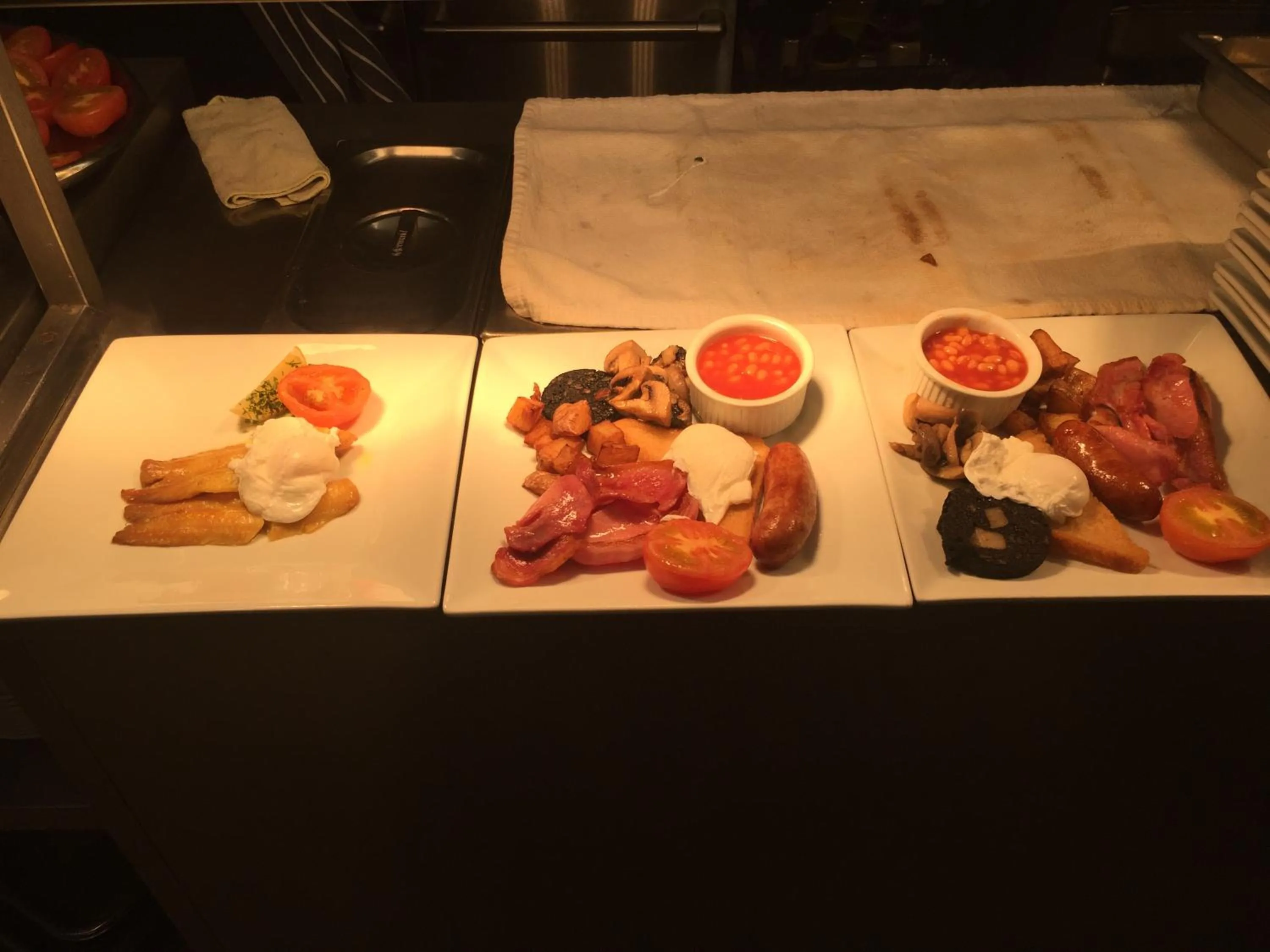 English/Irish breakfast in Yorkshire Bridge Inn