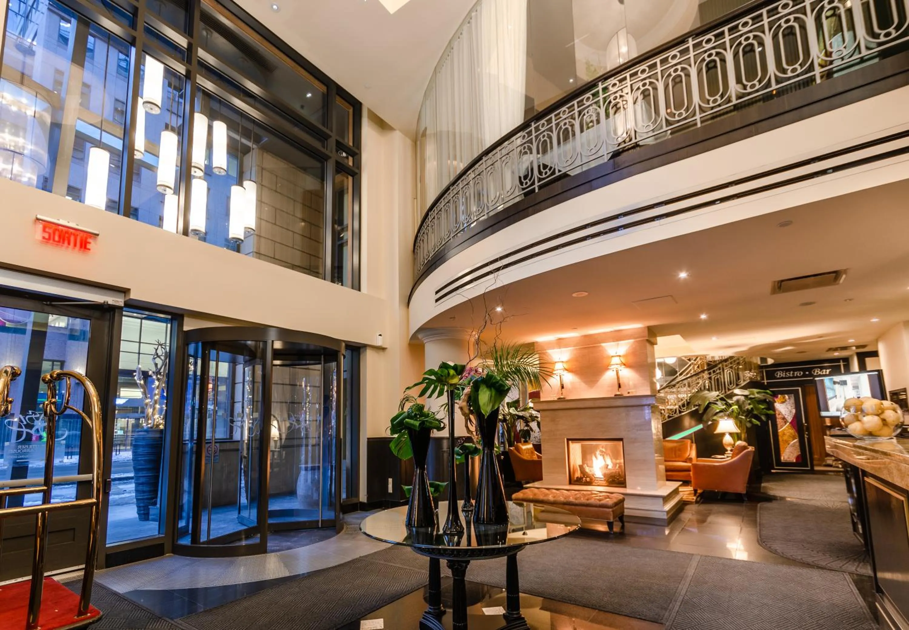 Lobby or reception in Le St-Martin Hotel Centre-ville – Hotel Particulier