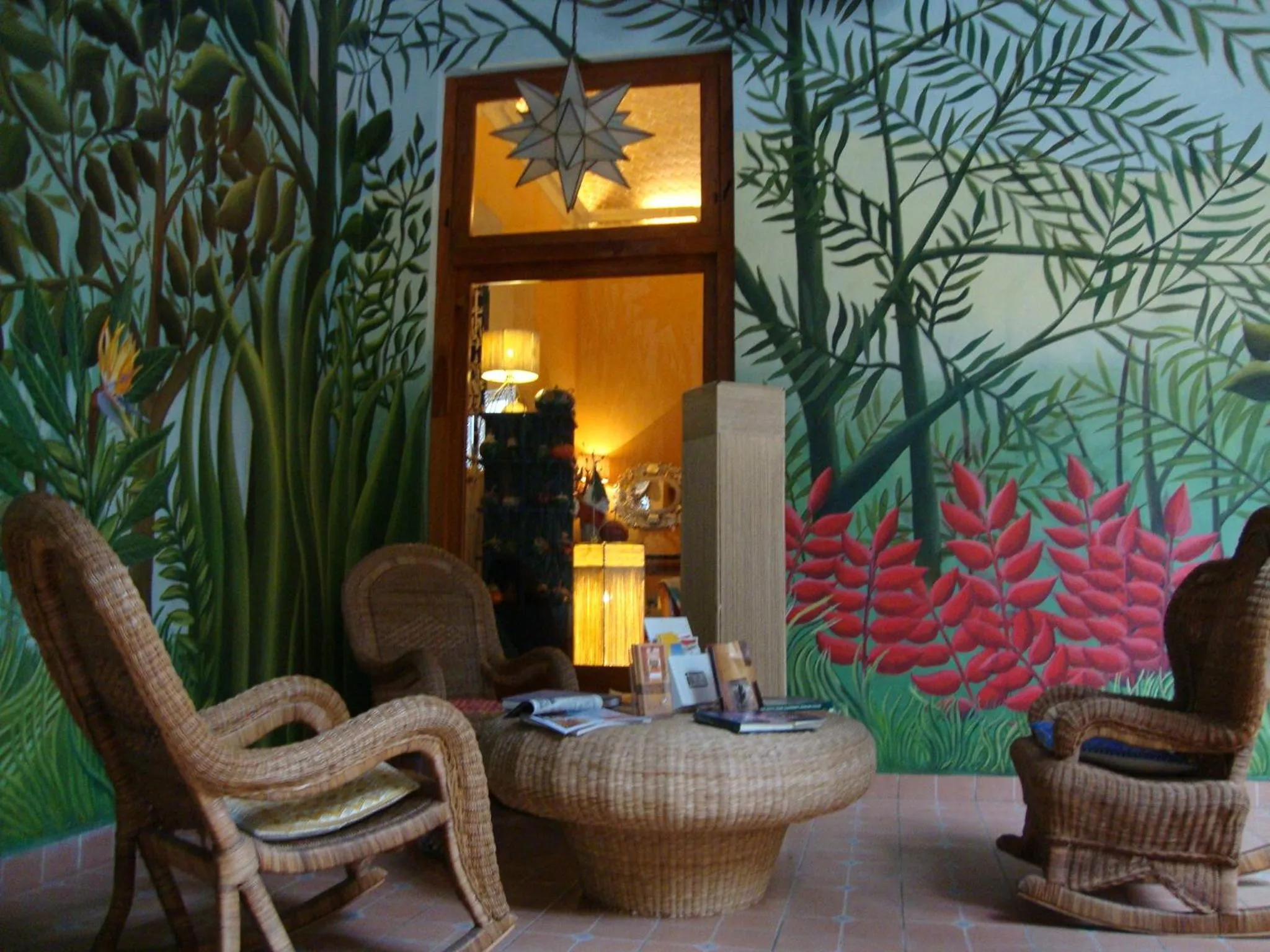 Lobby or reception in Hotel Boutique Casa San Angel