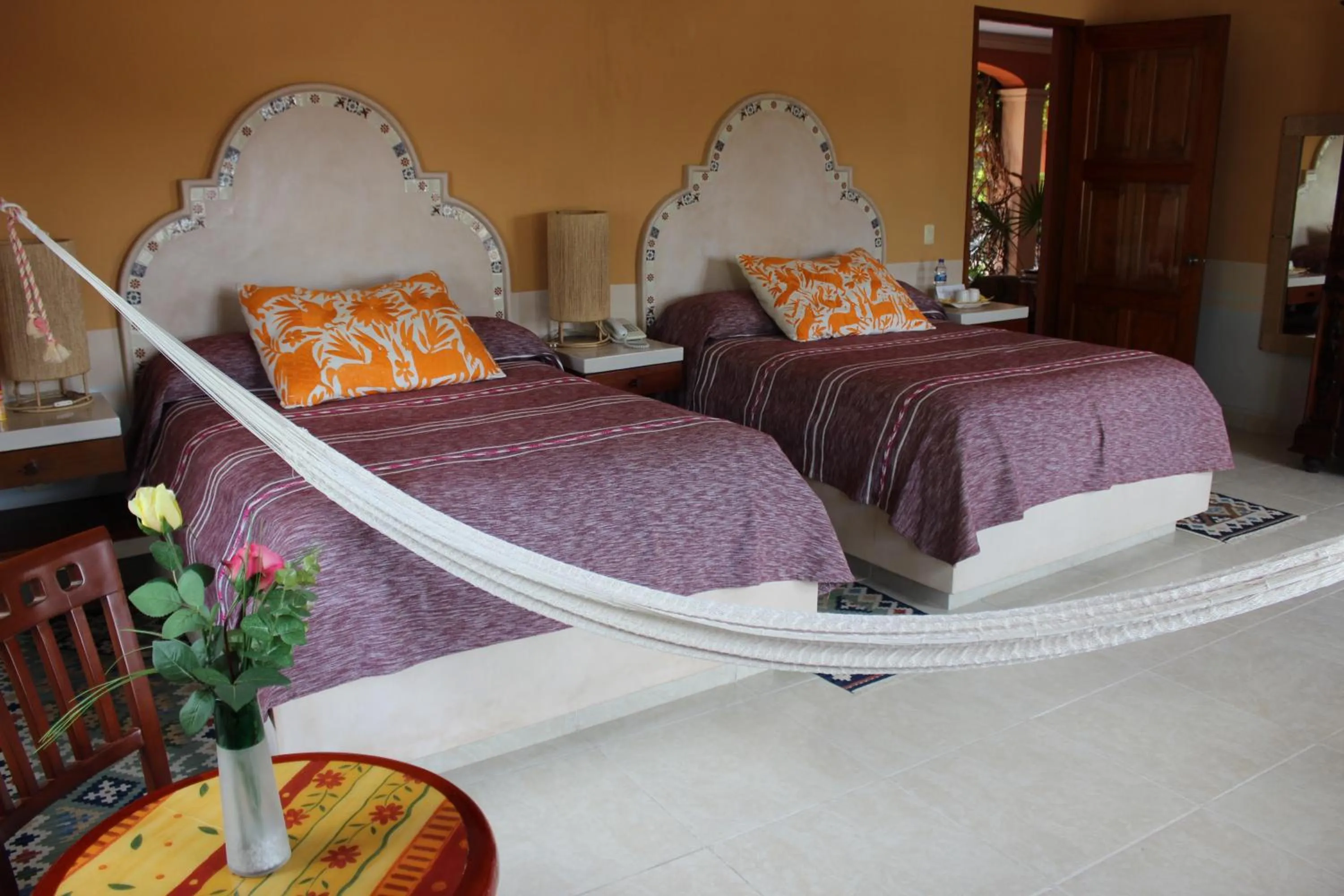 Photo of the whole room, Bed in Hotel Boutique Casa San Angel