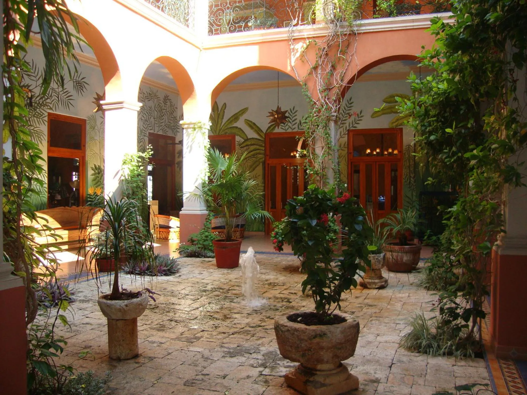Property building in Hotel Boutique Casa San Angel